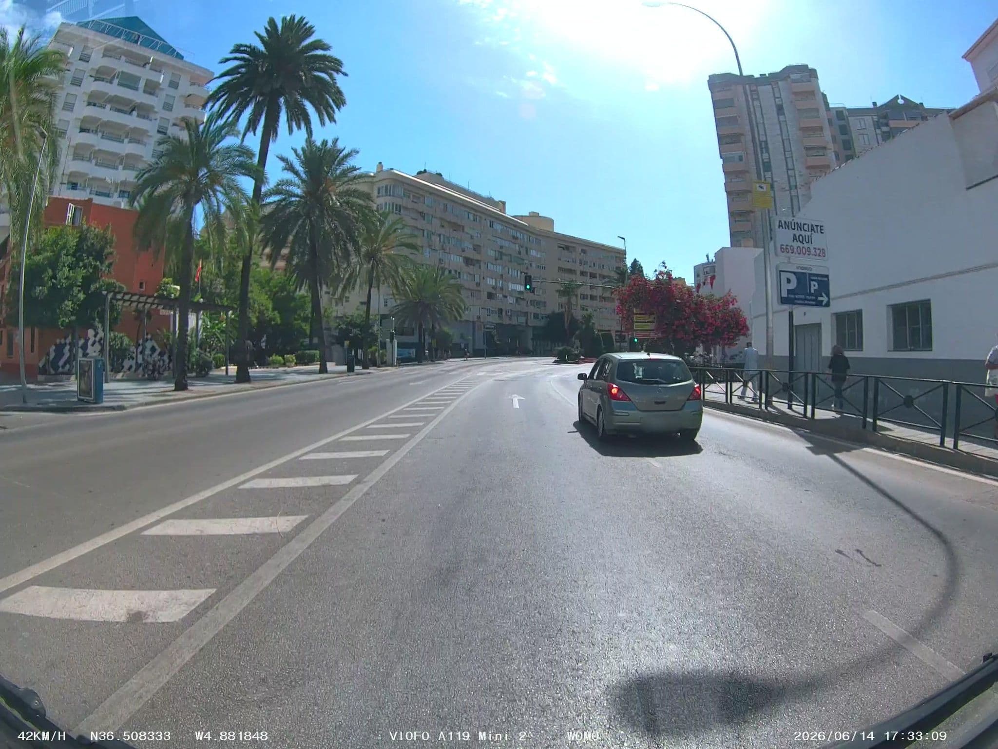 Street view near Hostal Tak, Marbella — © soulcover (CC BY-SA · Mapillary)