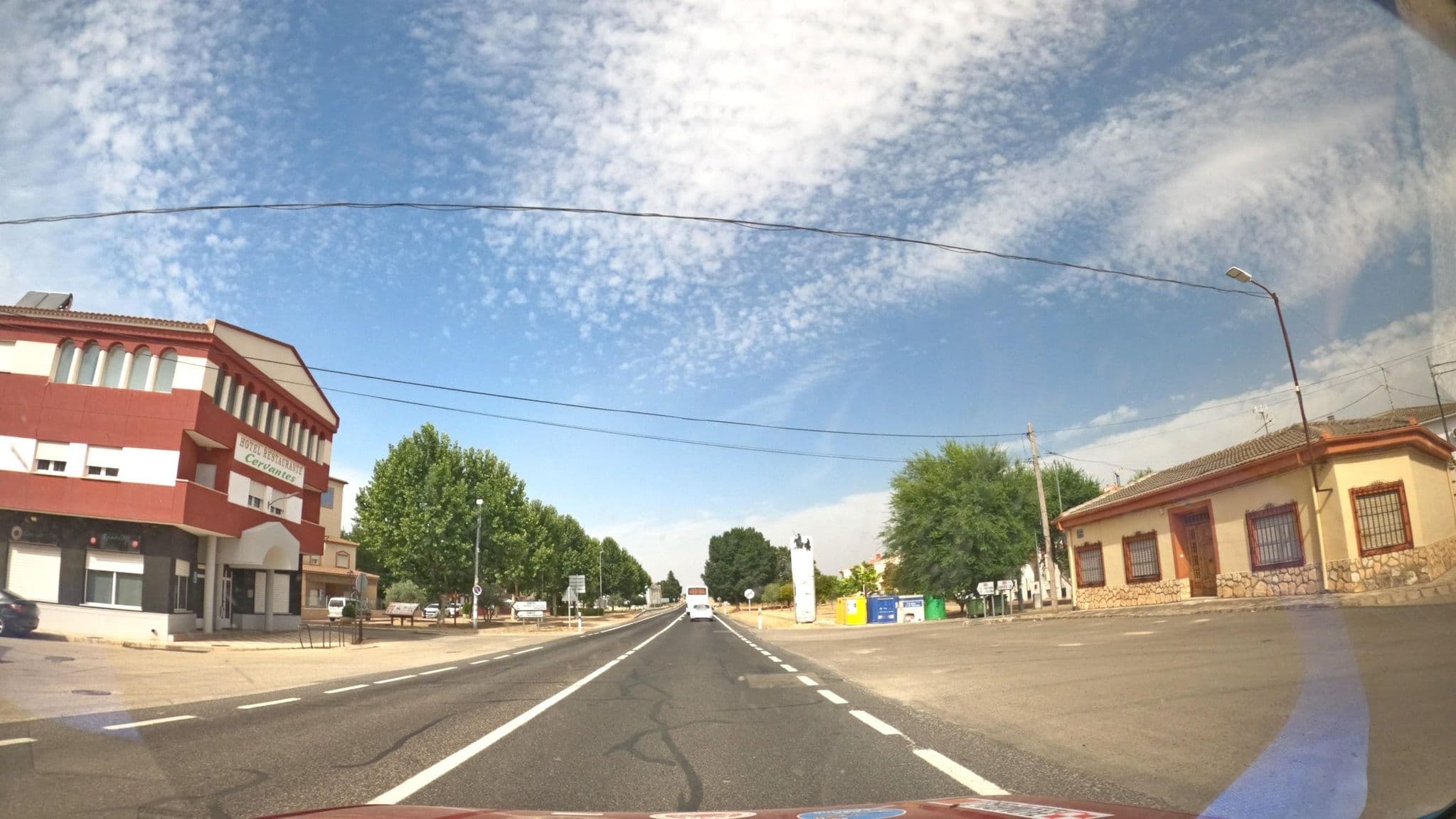 Street view near Hotel Cervantes Mahora, Mahora — © masterofnoroad (CC BY-SA · Mapillary)