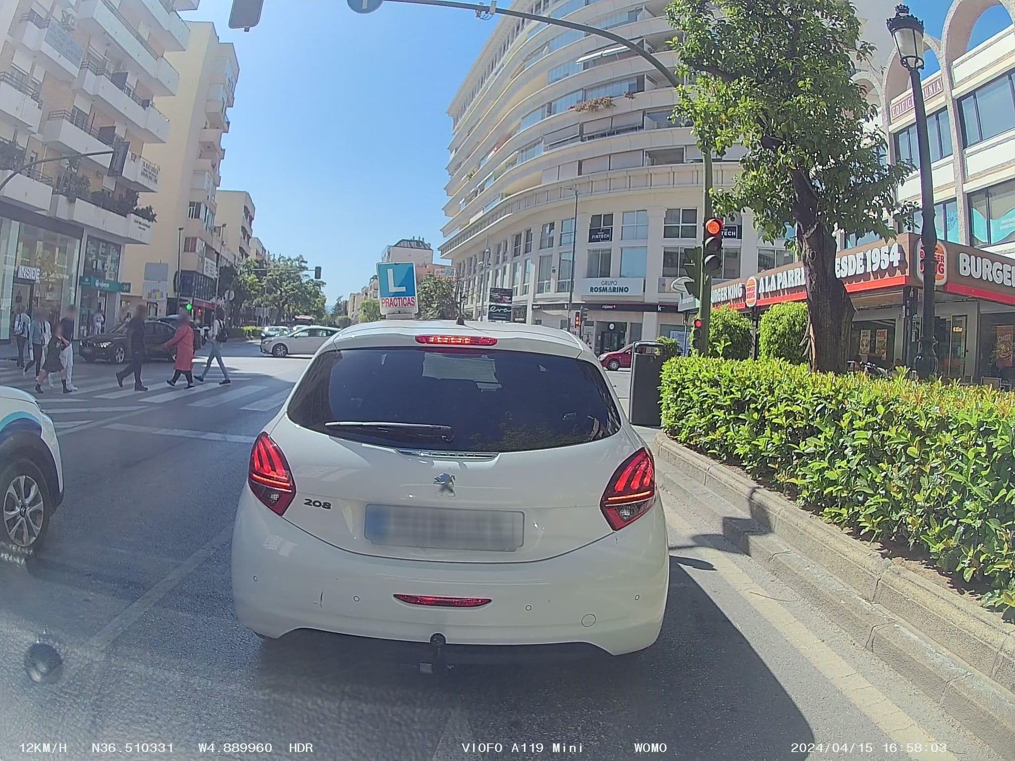 Street view near Hotel Baviera, Marbella — © soulcover (CC BY-SA · Mapillary)