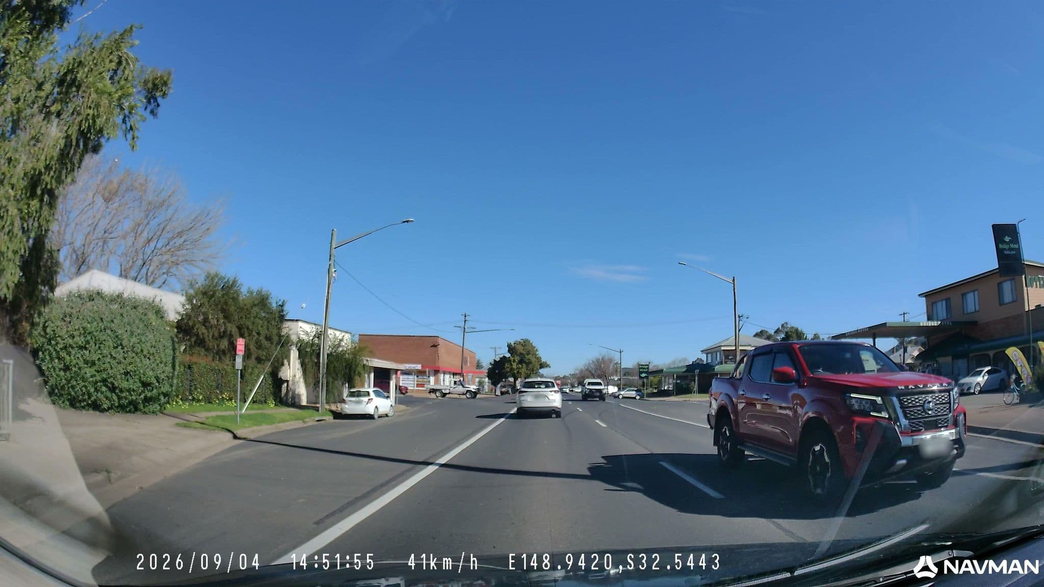 Street view near Bridge Motel, Wellington — © CitrusMapper (CC BY-SA · Mapillary)