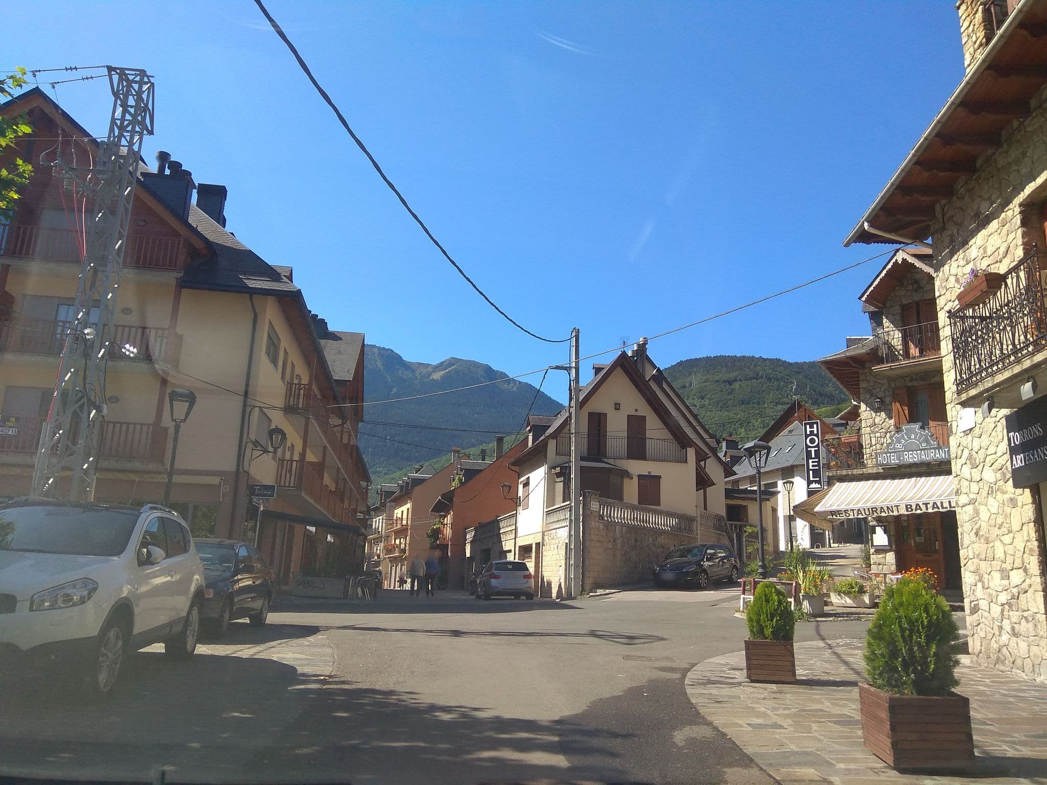Street view near The Bossòst, Vielha