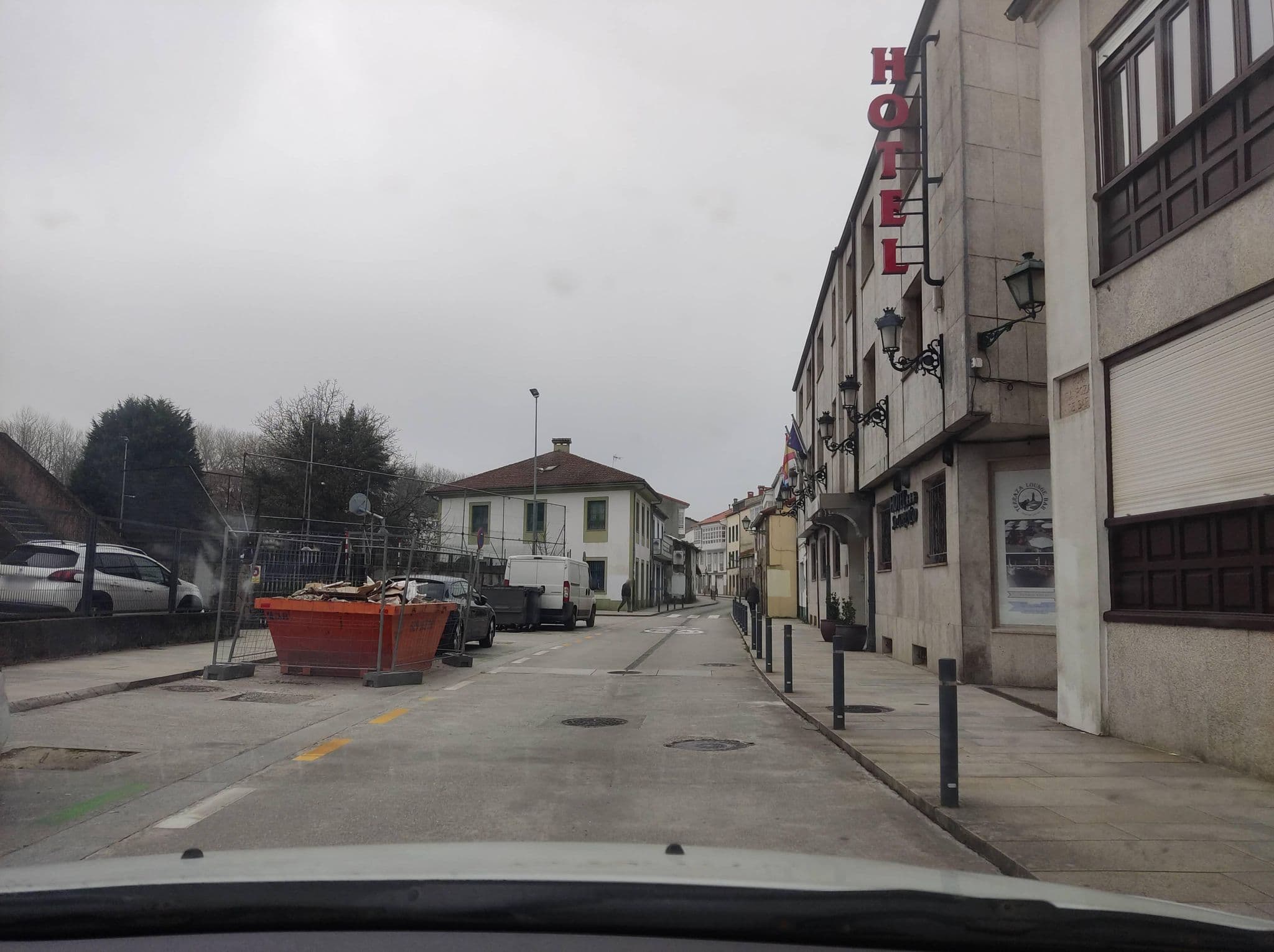 Street view near Hotel San Lorenzo, Santiago de Compostela