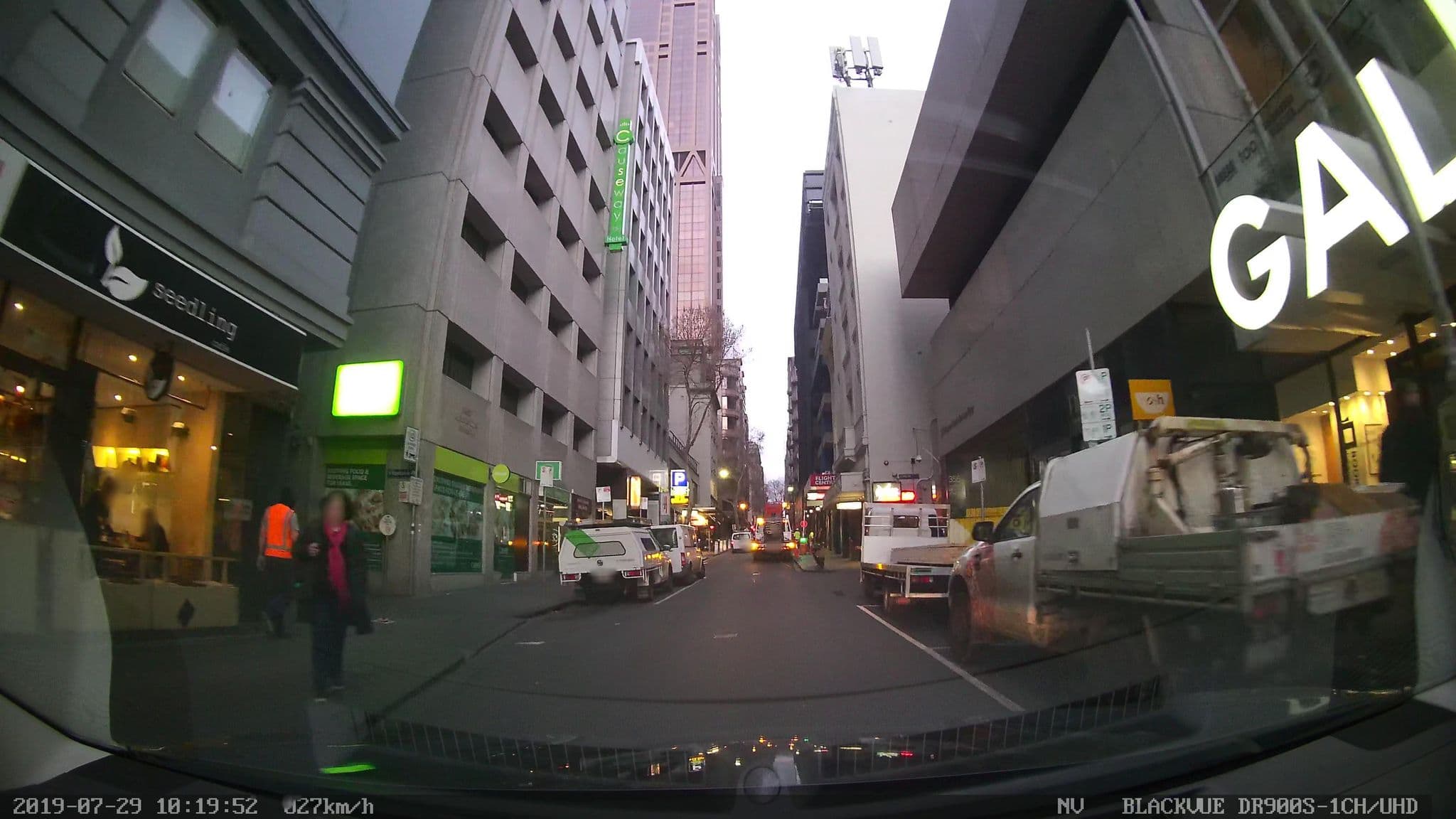 Street view near Causeway 353 Hotel, Melbourne — © skillsy (CC BY-SA · Mapillary)