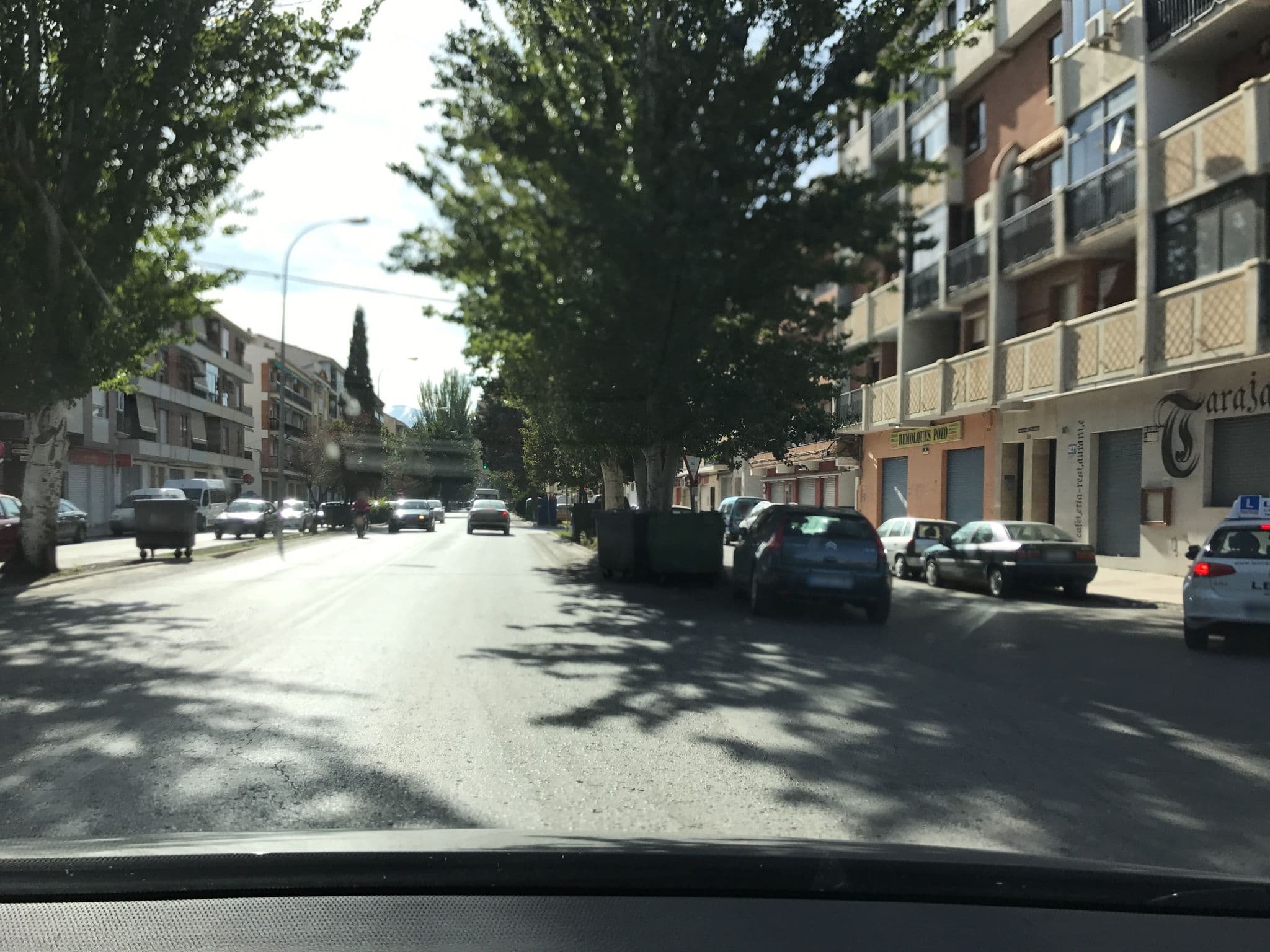 Street view near Hotel Mulhacén, Guadix — © rainerup (CC BY-SA · Mapillary)