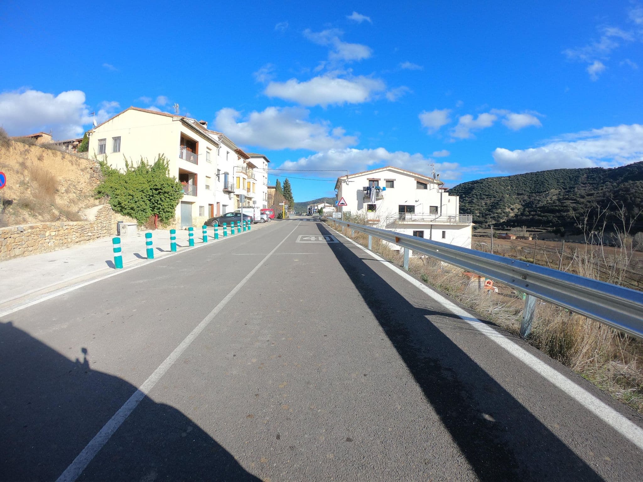 Street view near Àrea d'Autocaravens de la Mata de Morella, Morella — © joostjakob (CC BY-SA · Mapillary)