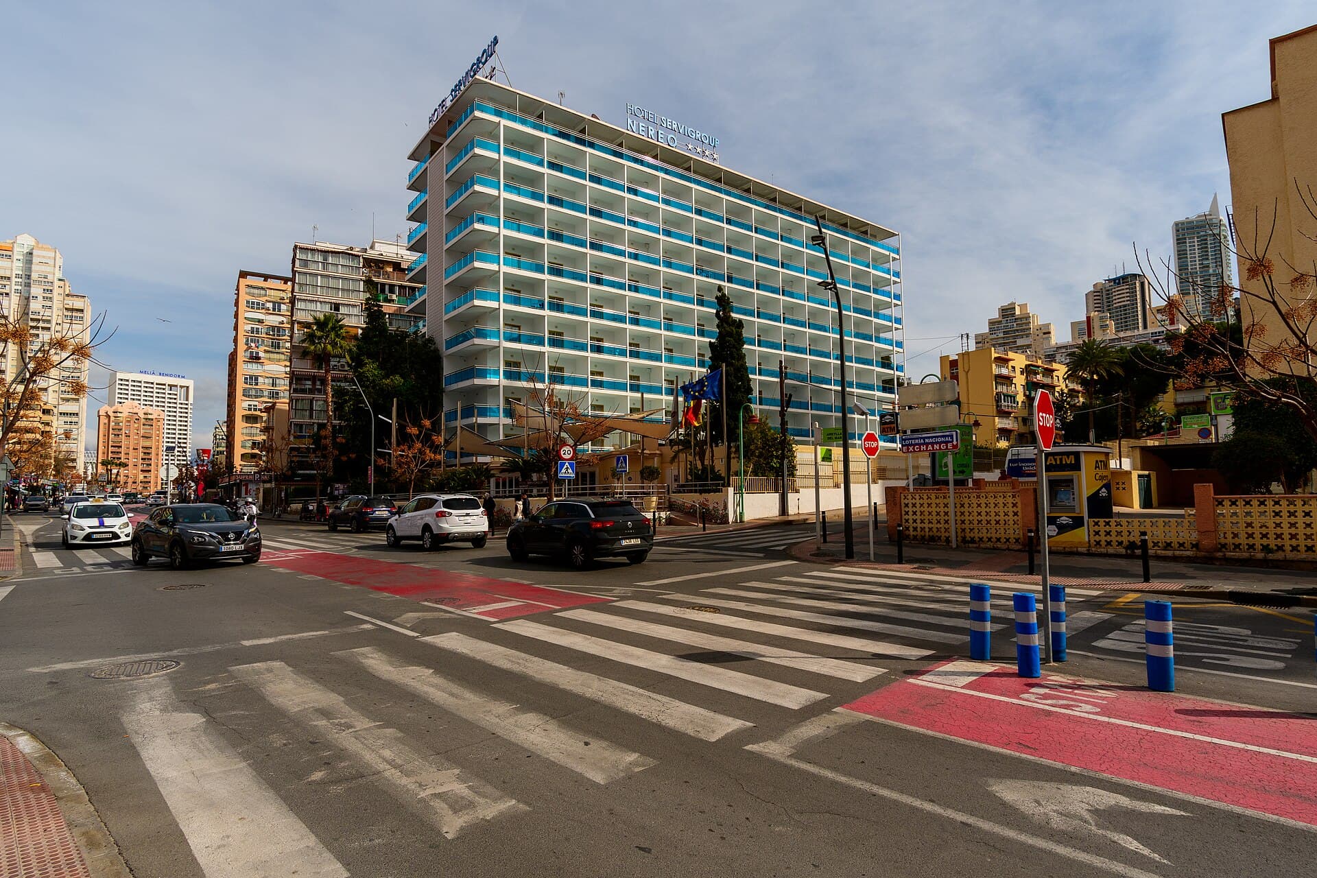 Hotel Servigroup Nereo (via Wikimedia Commons, CC0)