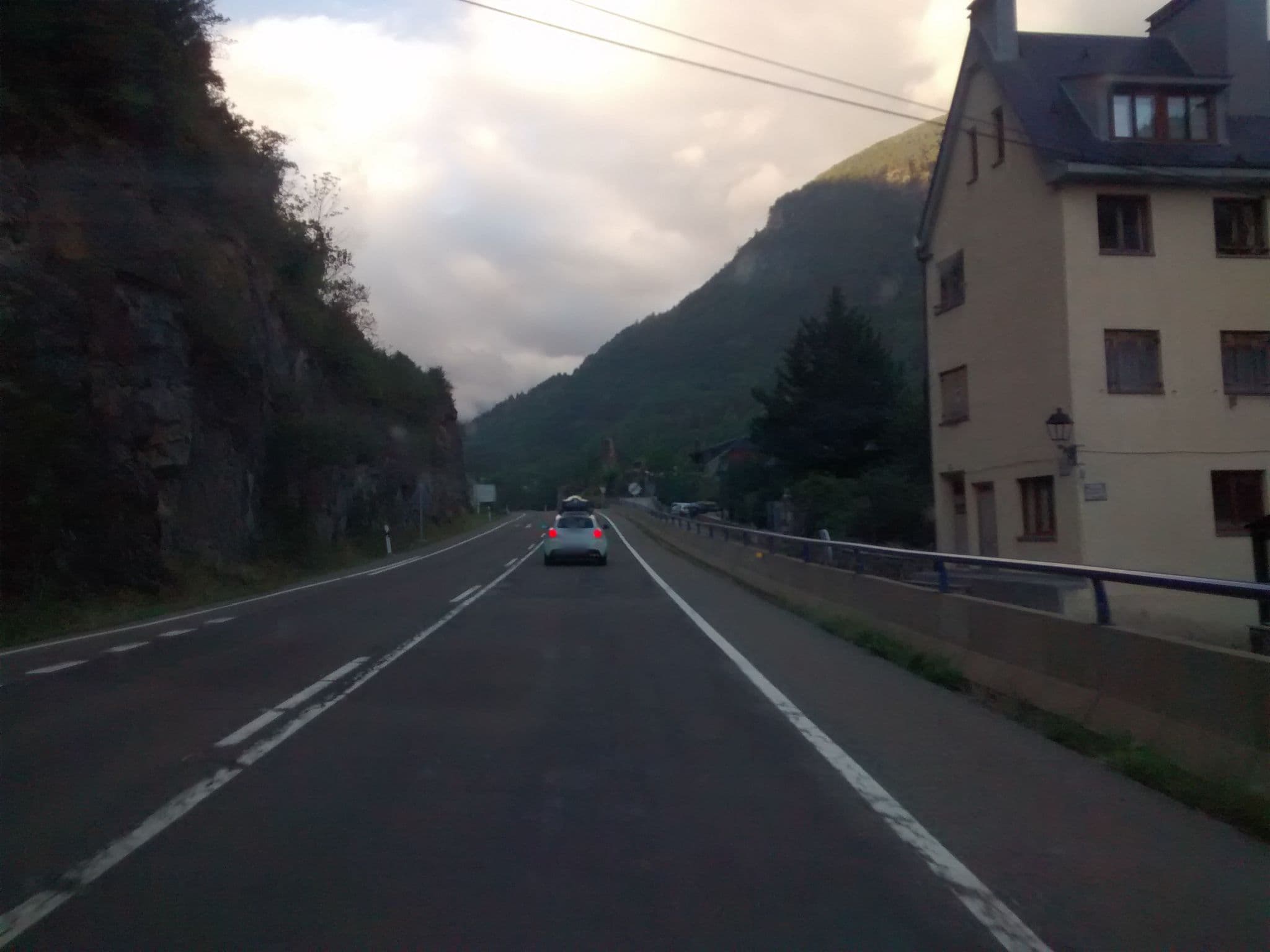 Street view near Apartahotel Canfranc, Jaca — © msevilla00 (CC BY-SA · Mapillary)