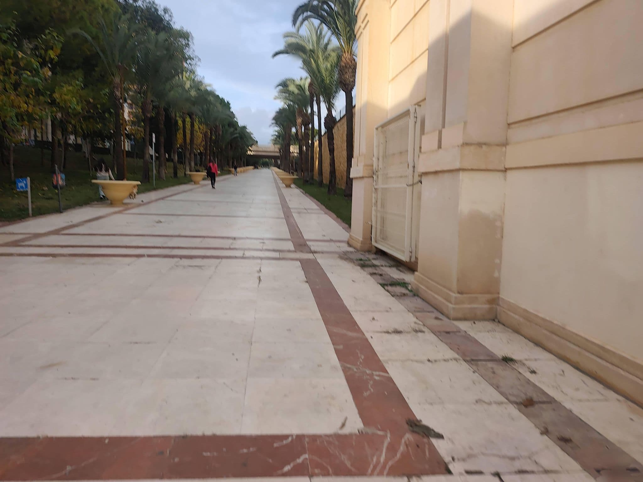 Street view near Hotel Prince Park, Benidorm