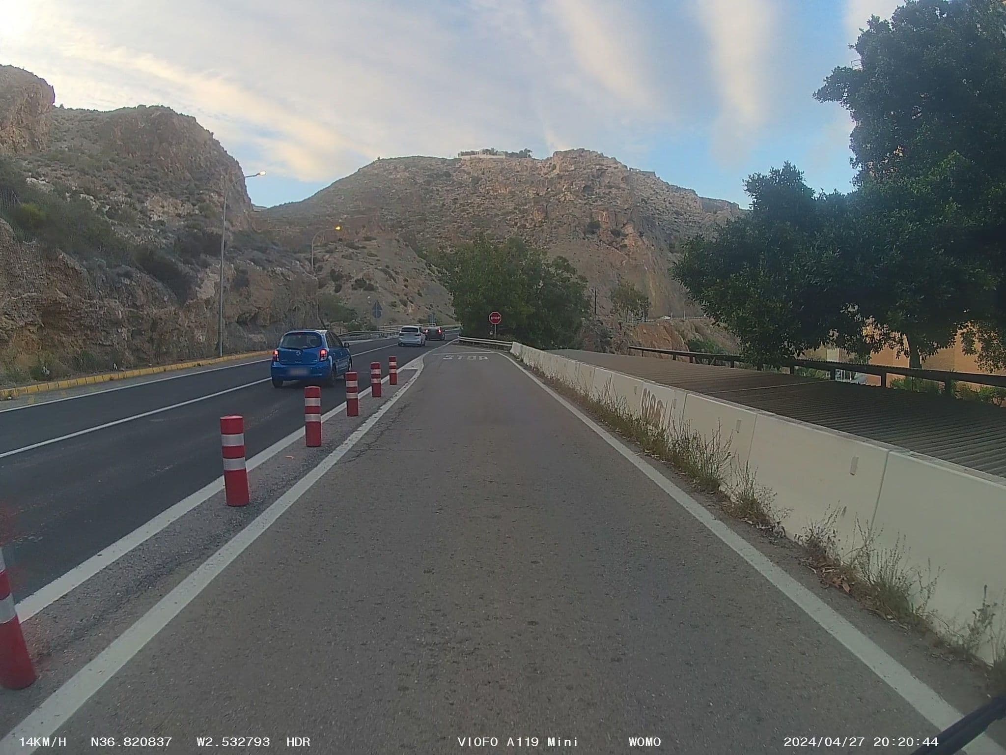 Street view near Mirador del Cabo, Aguadulce — © soulcover (CC BY-SA · Mapillary)
