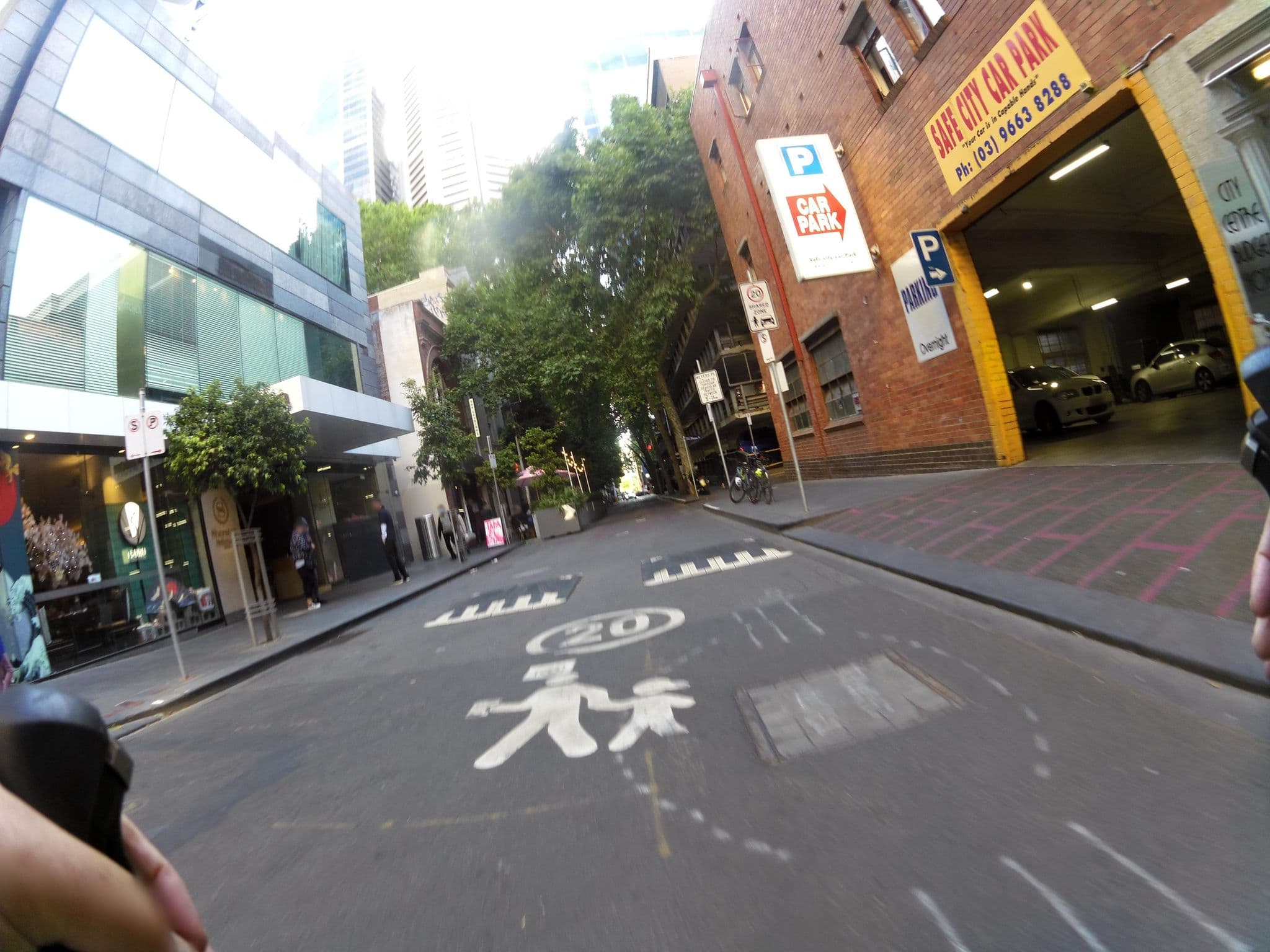 Street view near Sheraton Melbourne Hotel, Melbourne City Centre — © skillsy (CC BY-SA · Mapillary)