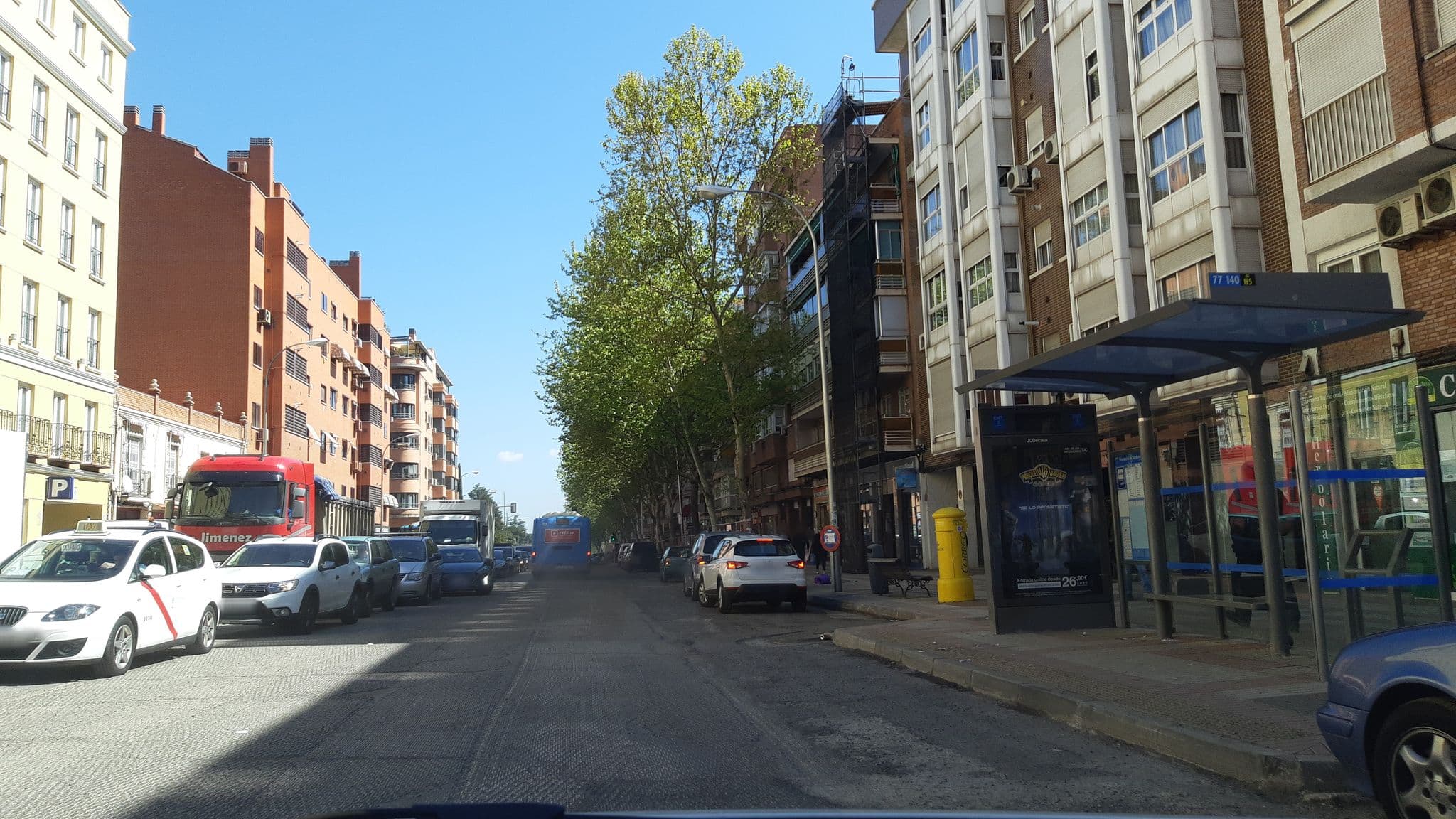 Street view near Sercotel Alcalá 611, Canillejas — © pequetransistor (CC BY-SA · Mapillary)