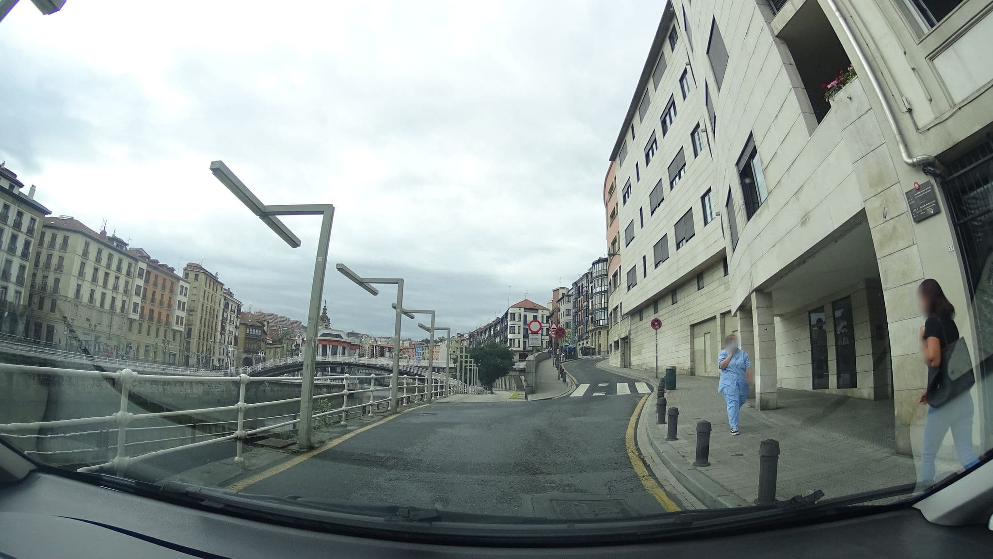Street view near Axel Hotel Bilbao, Bilbao — © robertogeb (CC BY-SA · Mapillary)