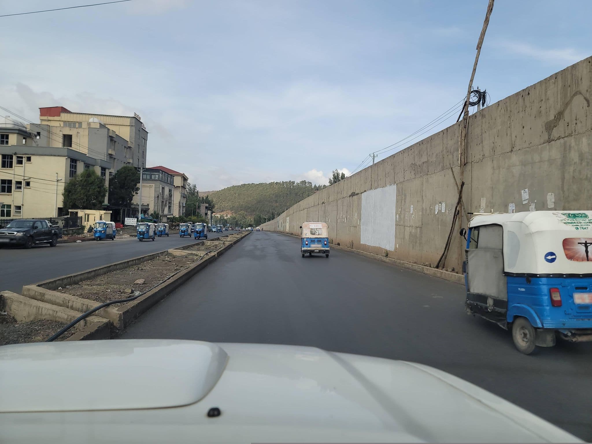 Street view near Embassi, Gonder — © tesfa (CC BY-SA · Mapillary)