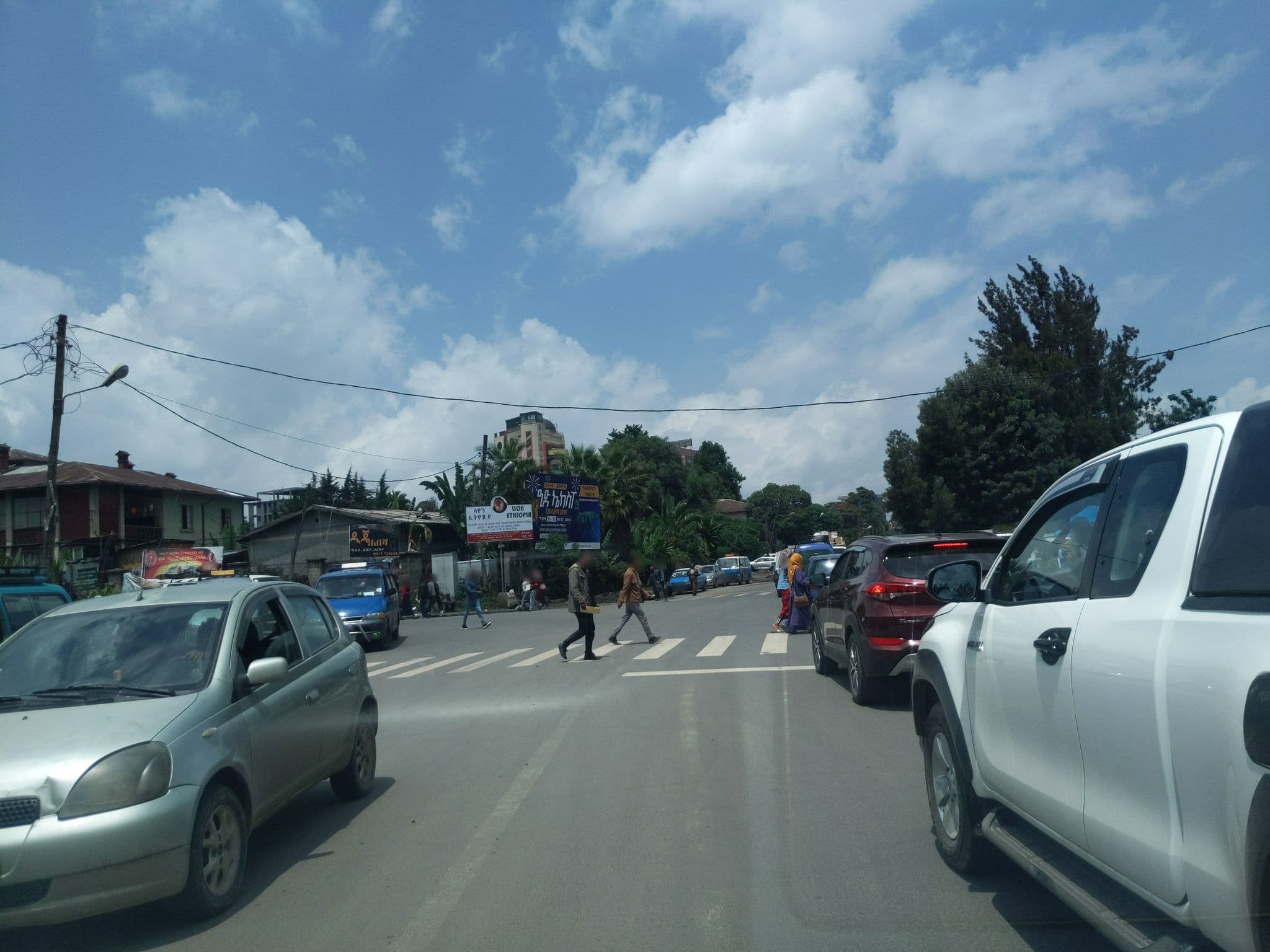 Street view near Harar Ber Hotel, Addis Ababa