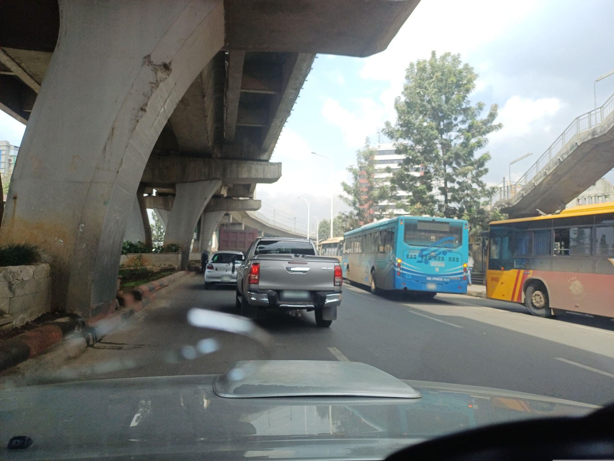Street view near Abesha Bar and Restaurant, Addis Ababa