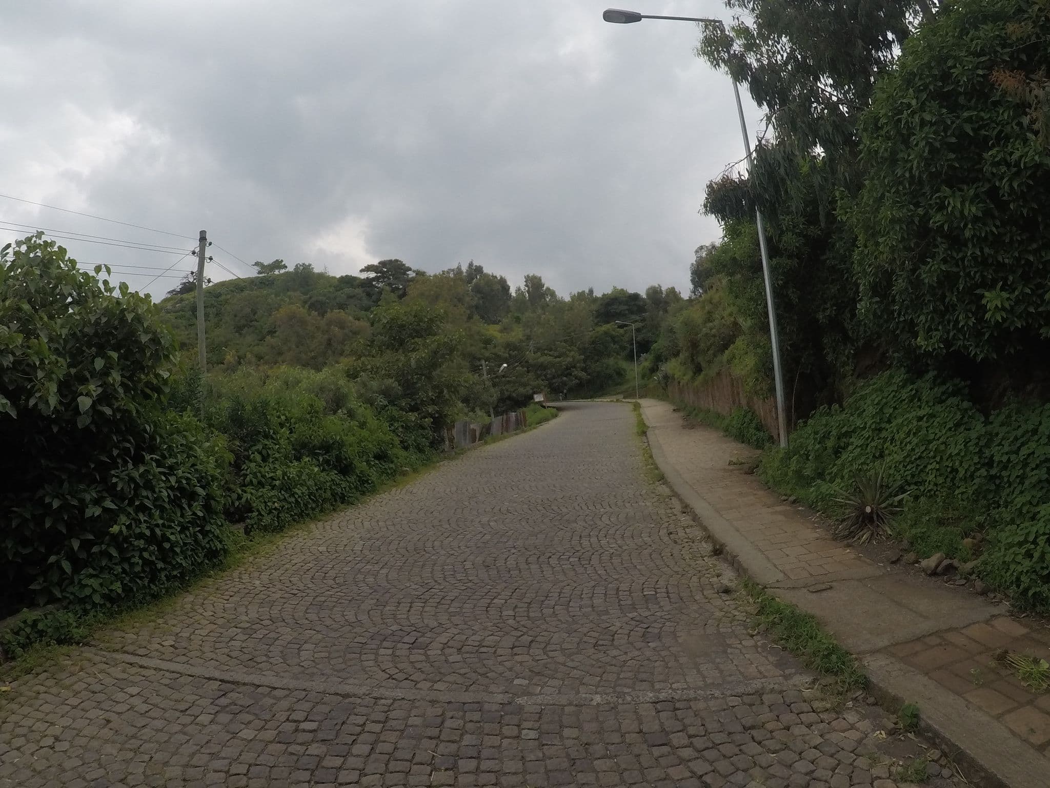 Street view near Helen Hotel, Lalibela — © chrisbeddow (CC BY-SA · Mapillary)