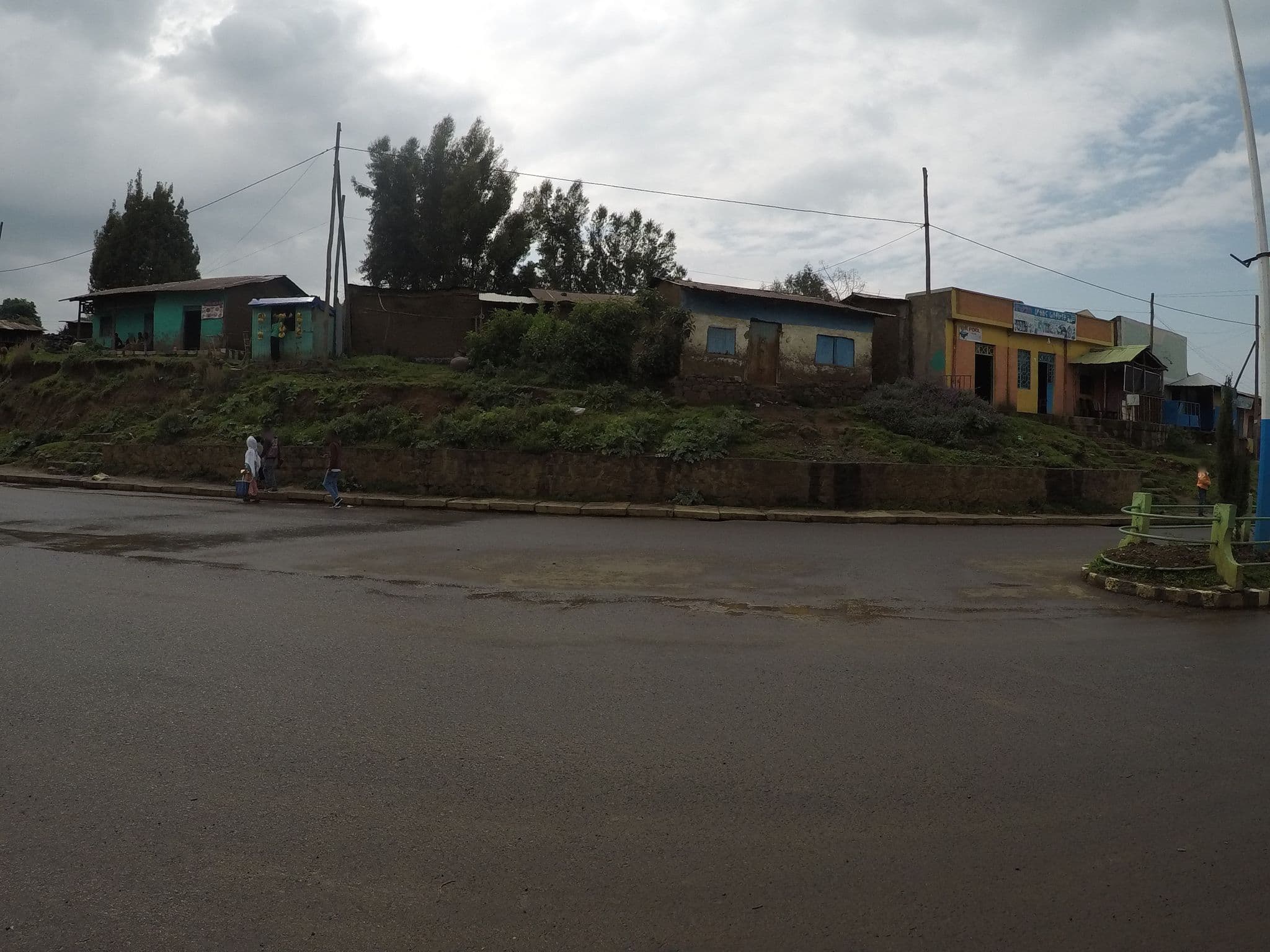 Street view near Simien Park Hotel, Debark’ — © eneerhut (CC BY-SA · Mapillary)