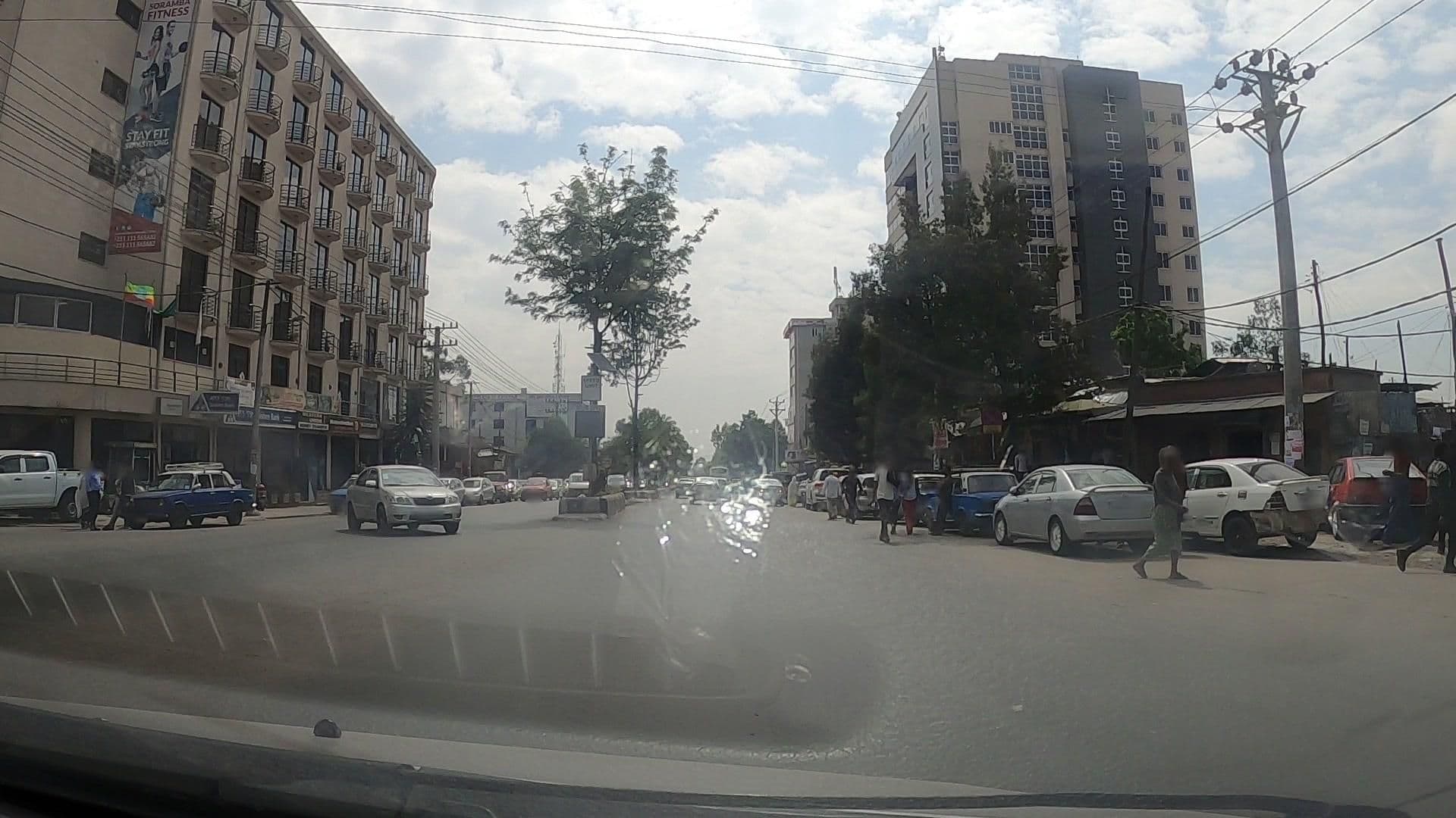 Street view near Soramba Hotel, Addis Ababa