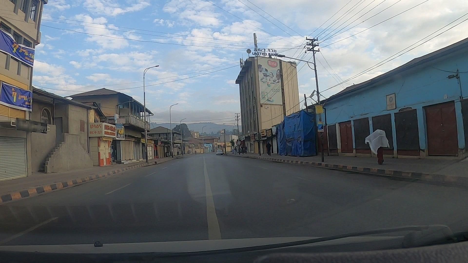 Street view near Gibe Hotel, Addis Ababa