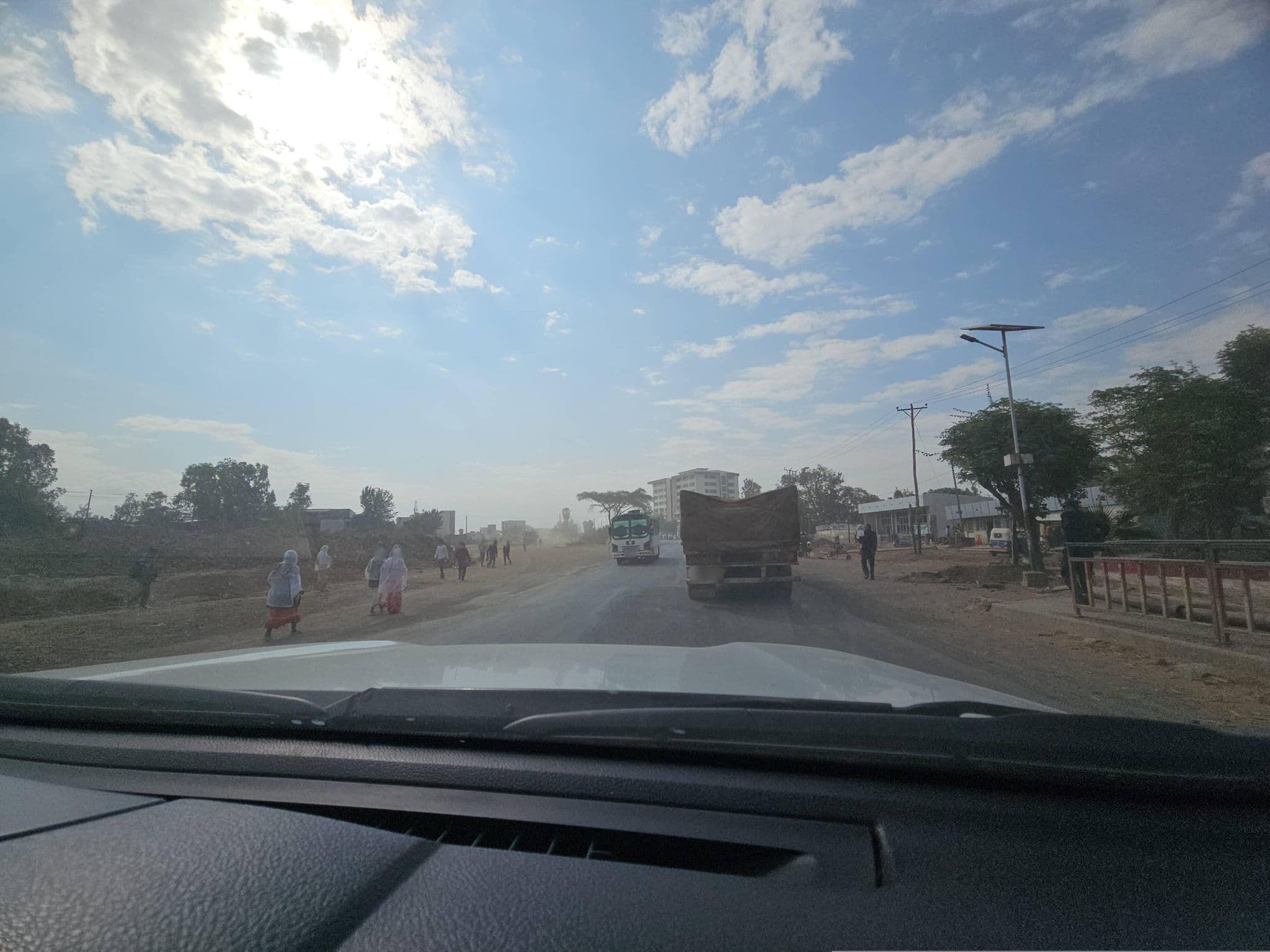 Street view near Abebech Ayele Hotel, Bishoftu — © solomondemeke (CC BY-SA · Mapillary)