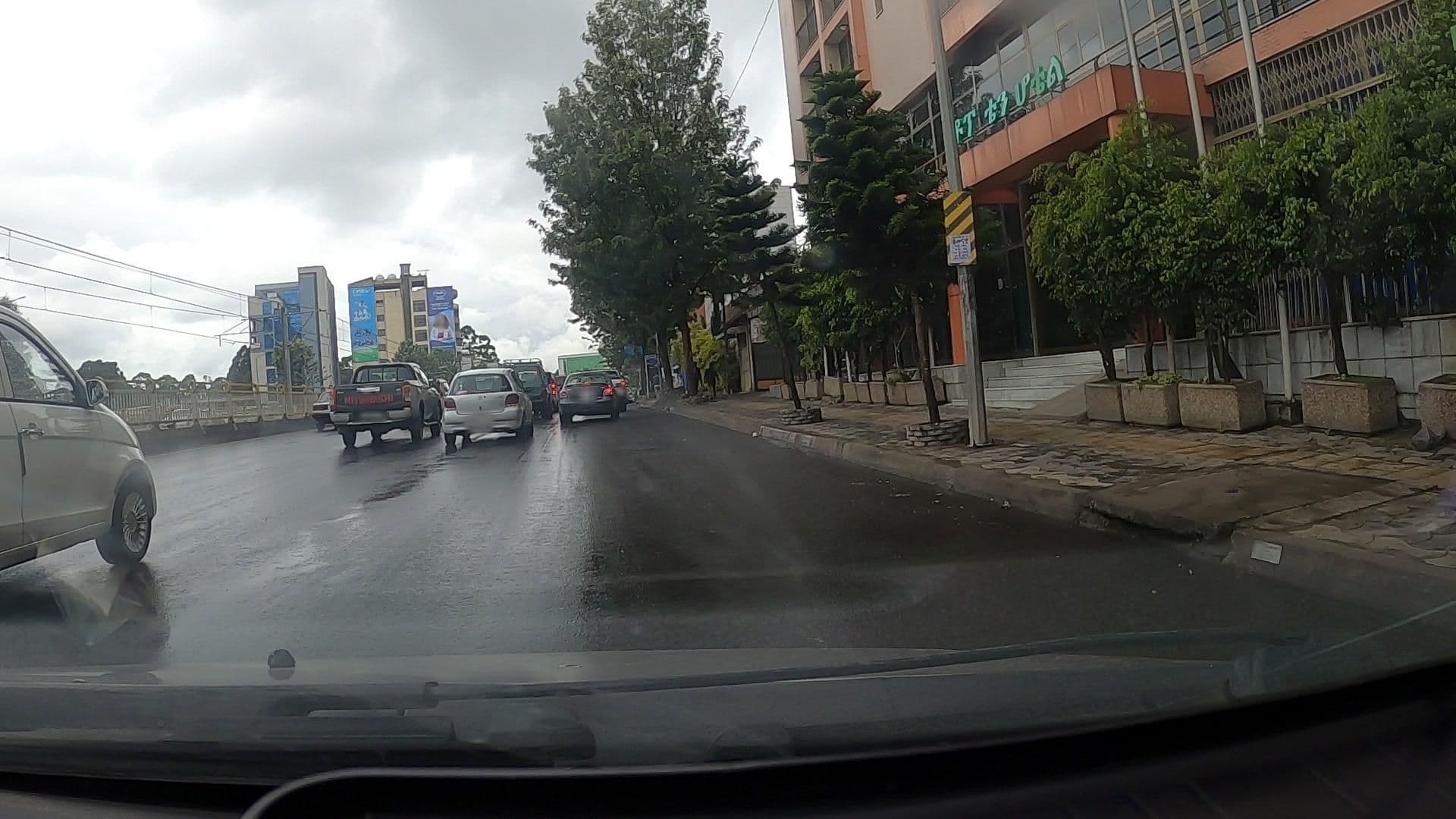 Street view near top ten hotel, Addis Ababa
