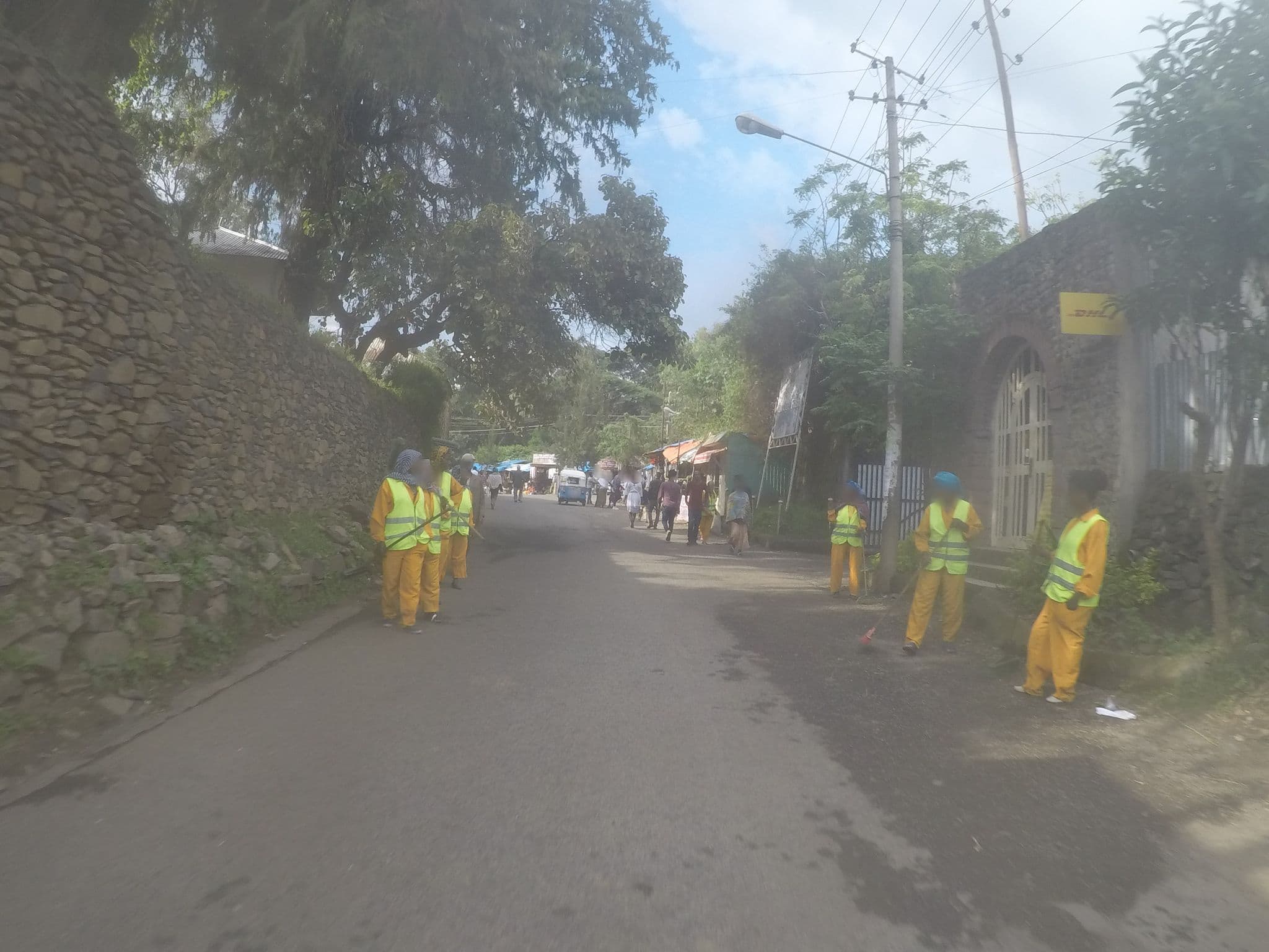 Street view near Lodge Fasil, Gonder — © eneerhut (CC BY-SA · Mapillary)