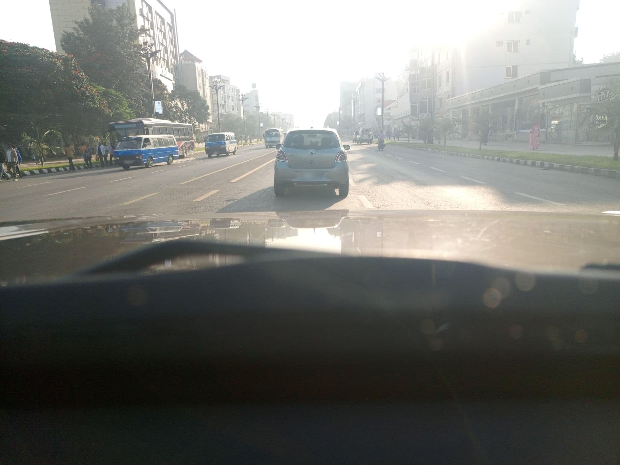 Street view near Ayu International Hotel, Nazrēt — © Mekedes (CC BY-SA · Mapillary)