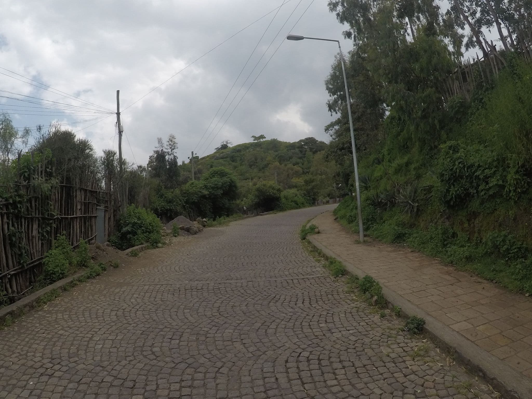 Street view near Alif Paradise Hotel, Lalibela — © chrisbeddow (CC BY-SA · Mapillary)