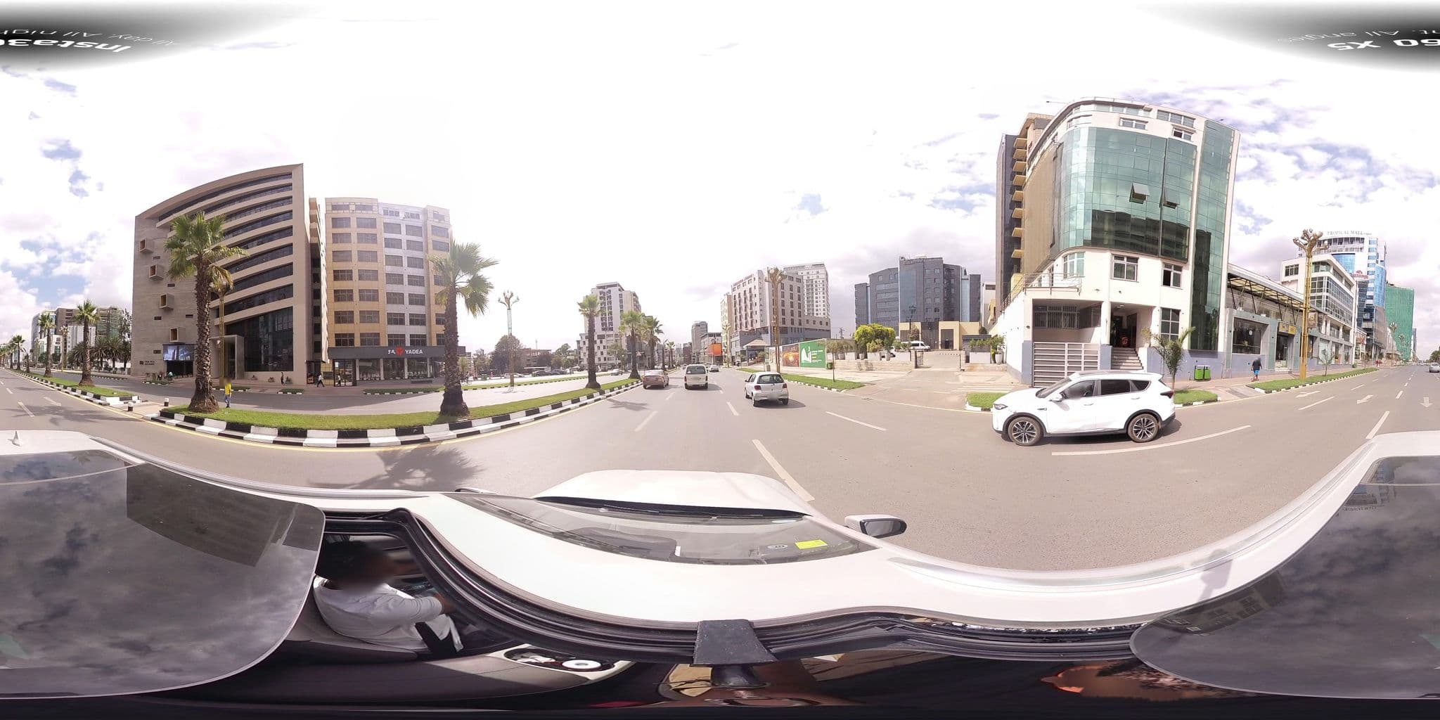 Street view near Ramada Hotel ራማዳ ሆቴል, Addis Ababa