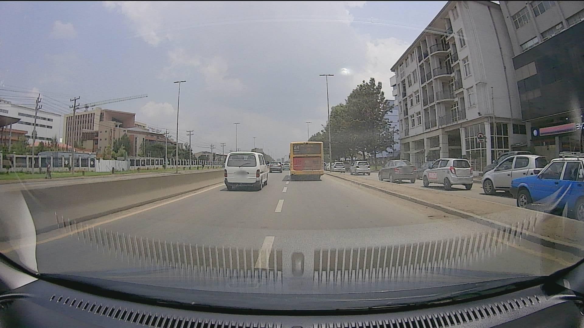 Street view near WGM Apartments, Addis Ababa