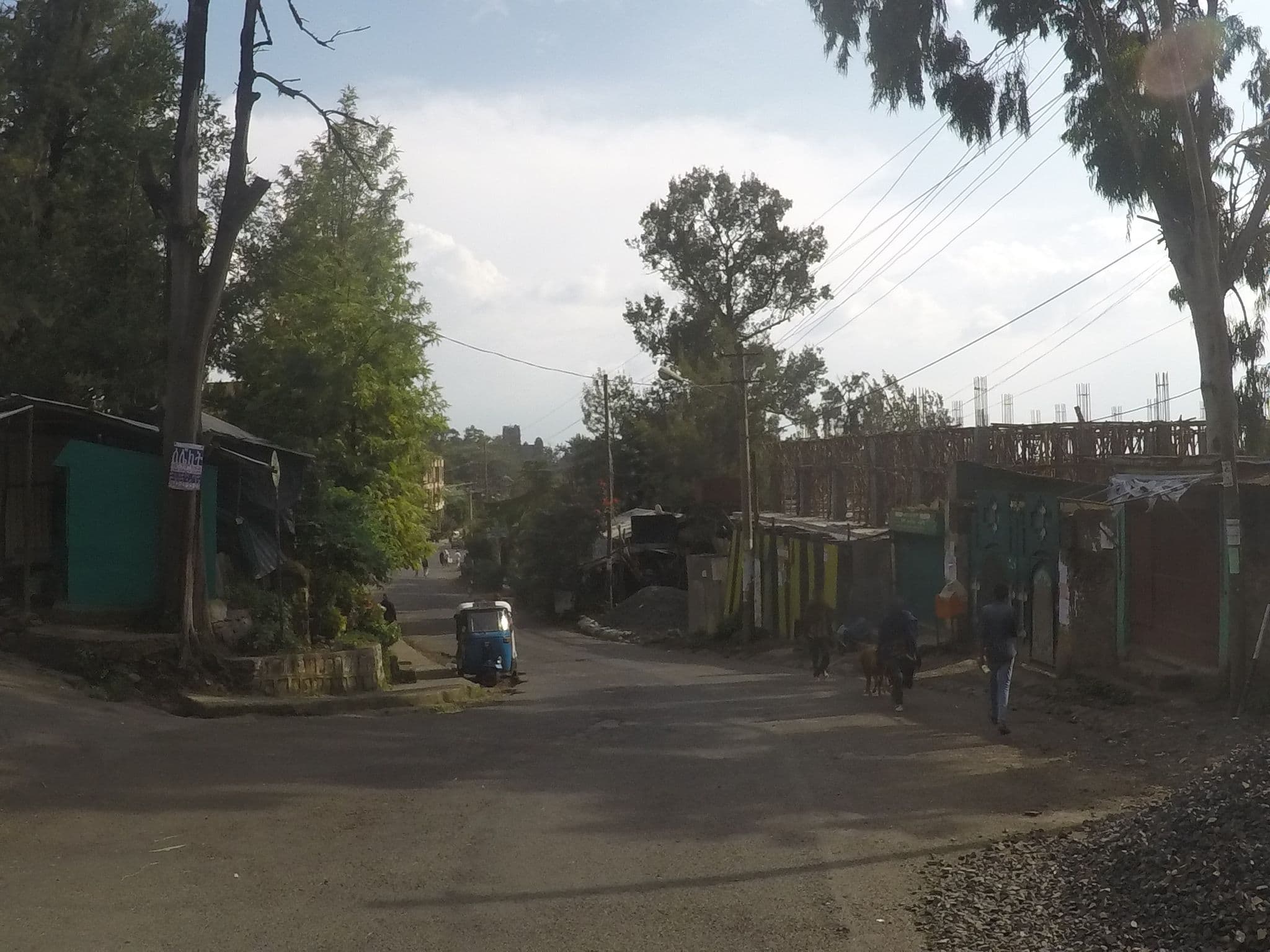 Street view near Alliance Hotel, Gonder — © chrisbeddow (CC BY-SA · Mapillary)