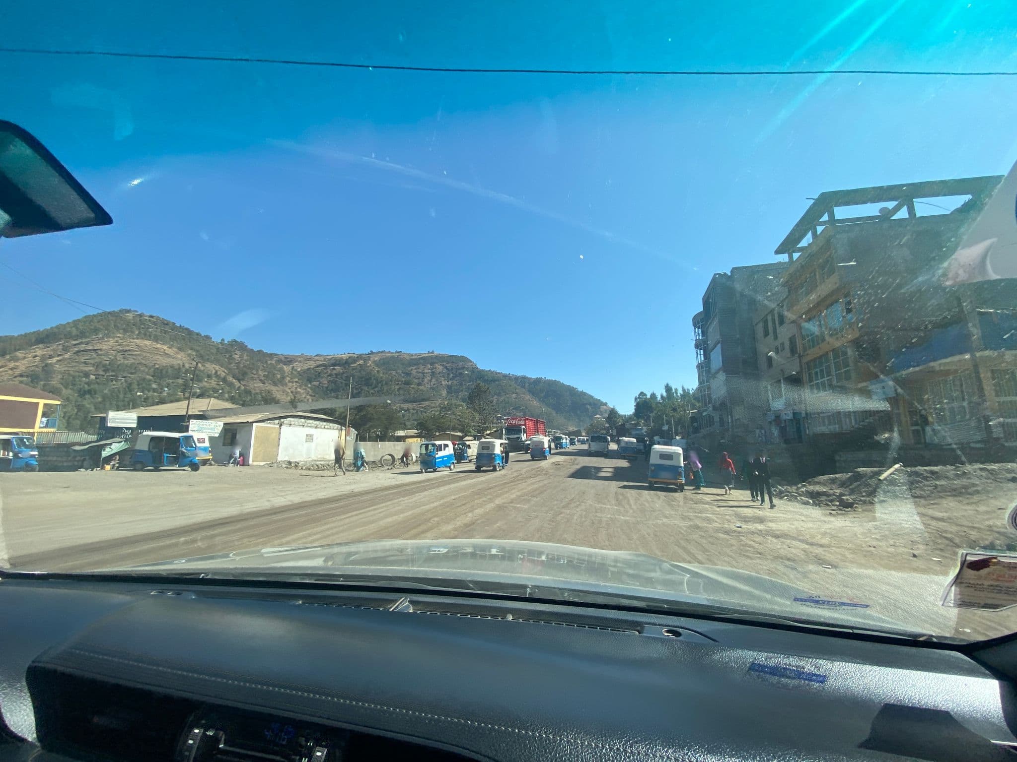 Street view near Haylay Nigusse Pension, Weldiya — © hule (CC BY-SA · Mapillary)