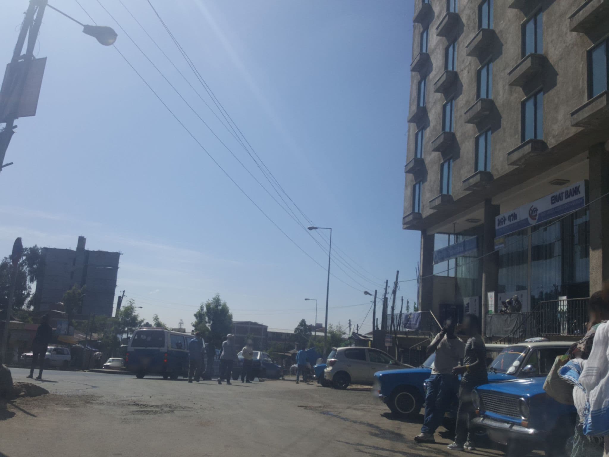 Street view near Tsion, Addis Ababa