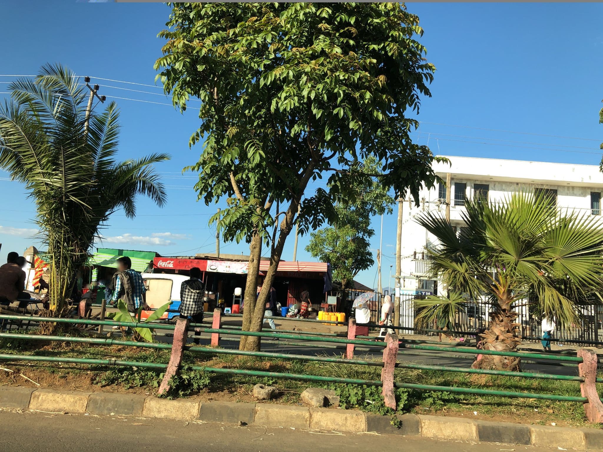 Street view near Hibret Hotel, Debre Tabor — © mtnbiker (CC BY-SA · Mapillary)