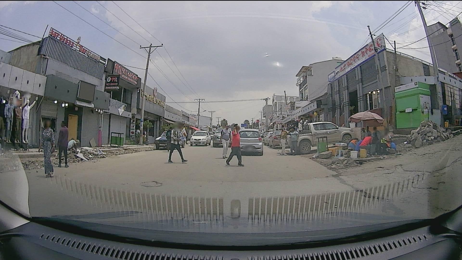 Street view near Bridge Hotel, Addis Ababa