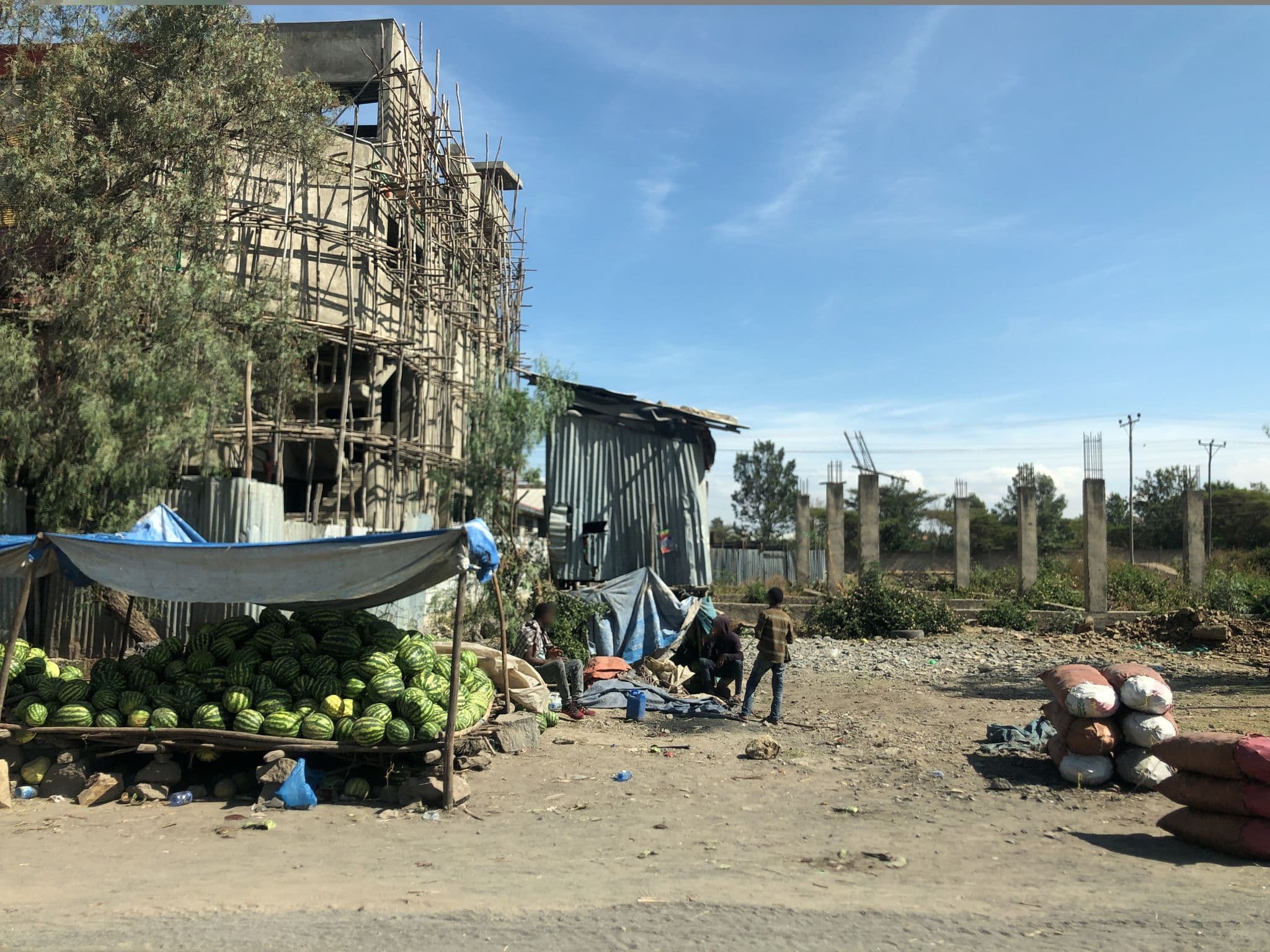 Street view near Deka Hotel, Bishoftu — © mtnbiker (CC BY-SA · Mapillary)