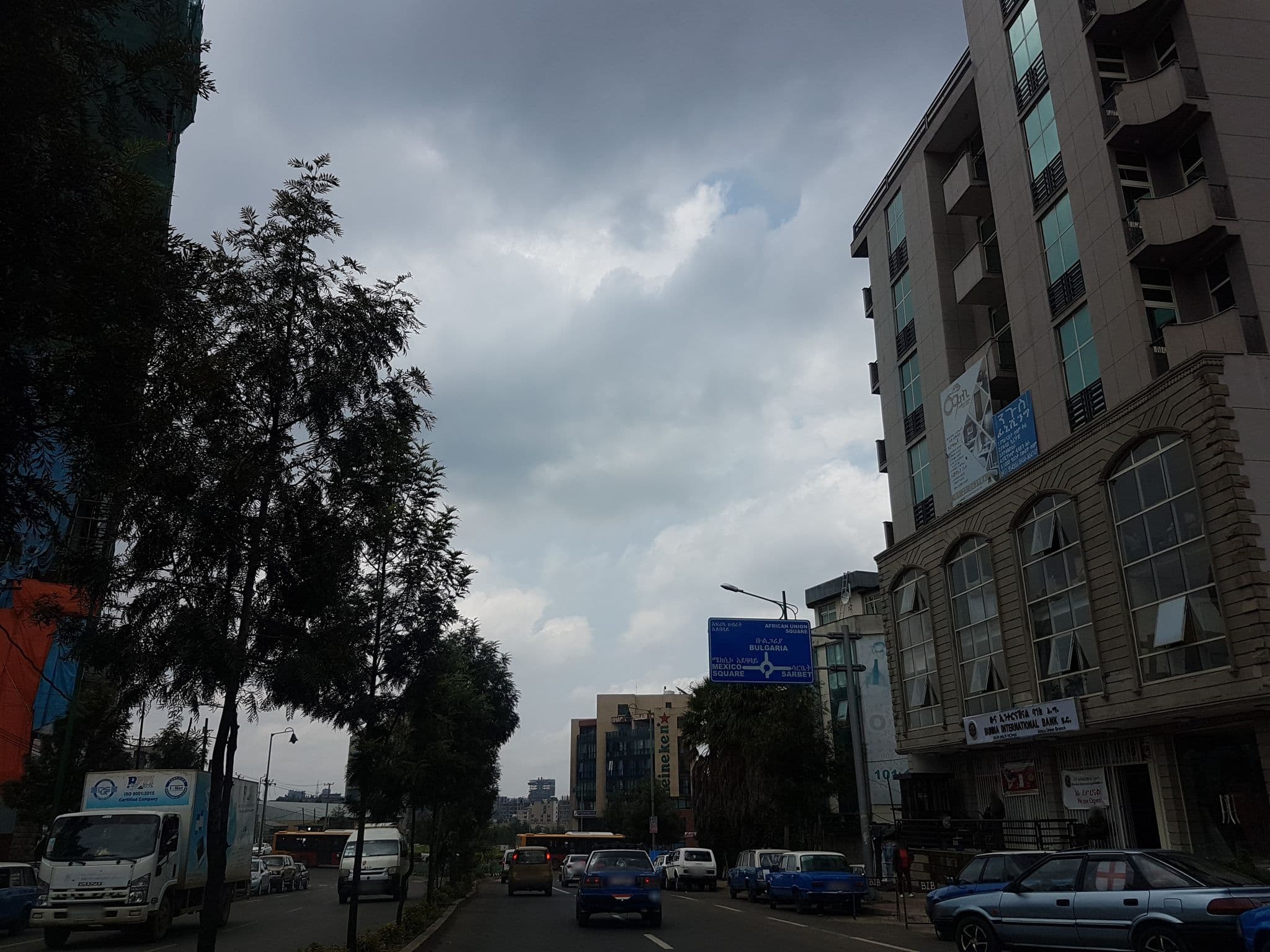Street view near Afro Legacy Hotel, Addis Ababa