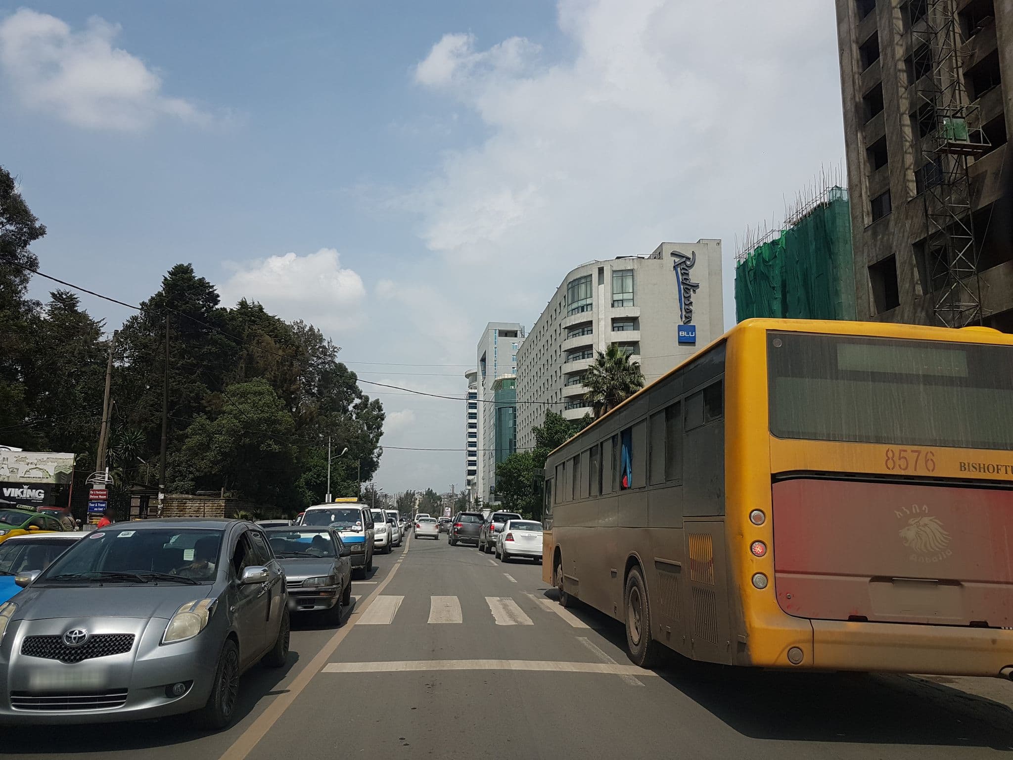 Street view near Abel rosa home, Addis Ababa