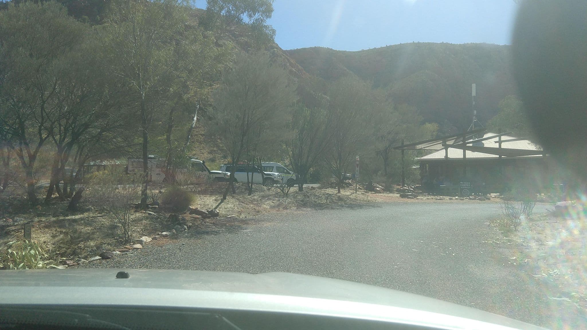Street view near Ormiston Gorge, Larapinta — © KarlDamon (CC BY-SA · Mapillary)