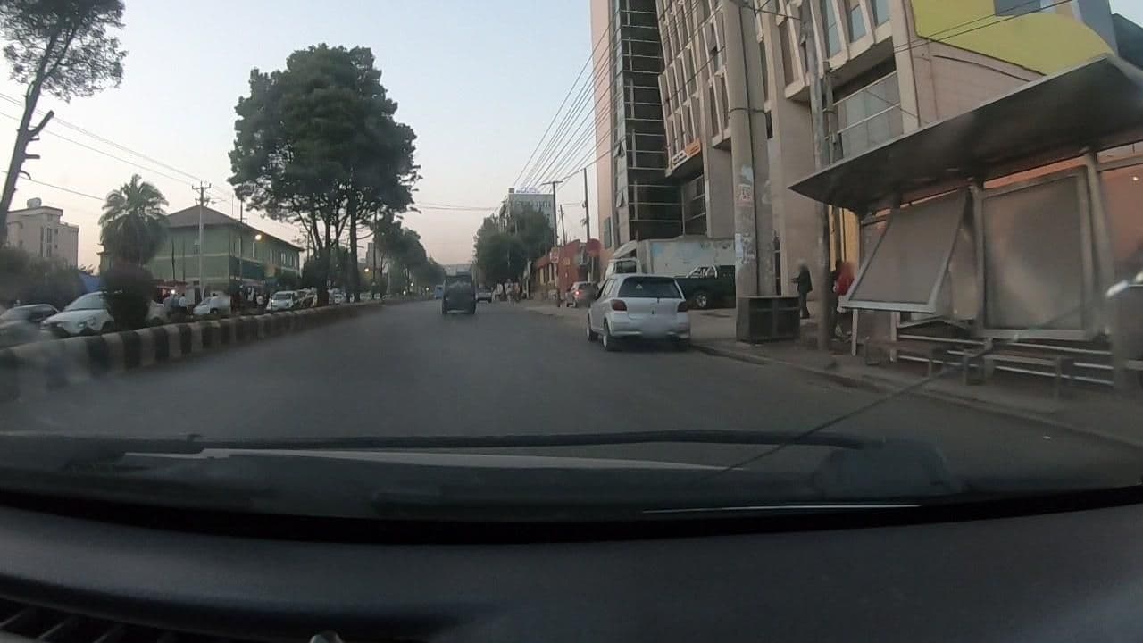 Street view near Fraol Hotel, Addis Ababa