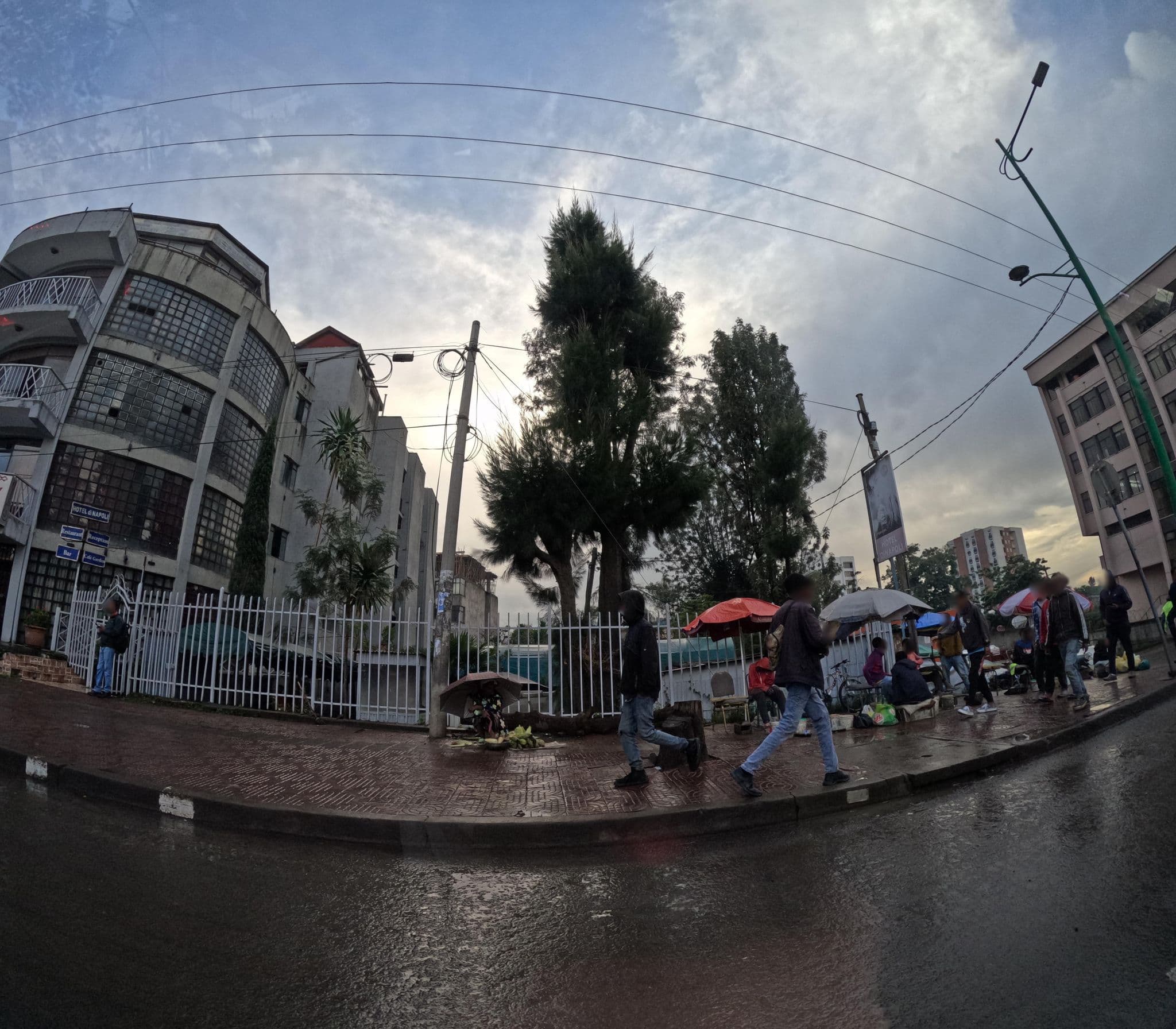 Street view near Hotel Concord, Addis Ababa
