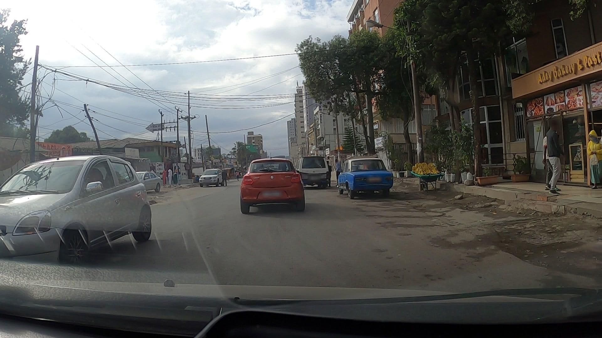 Street view near Awraris Hotel, Addis Ababa