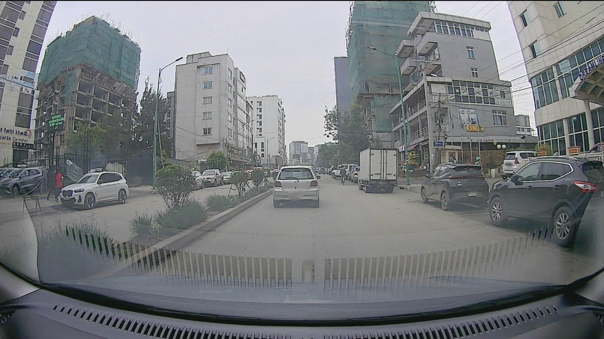 Street view near Dreamliner Hotel, Addis Ababa