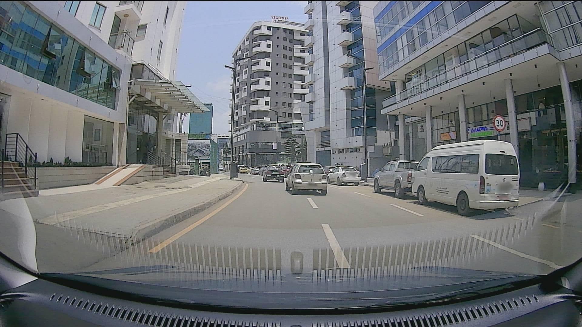 Street view near Hotel Siyonat, Addis Ababa