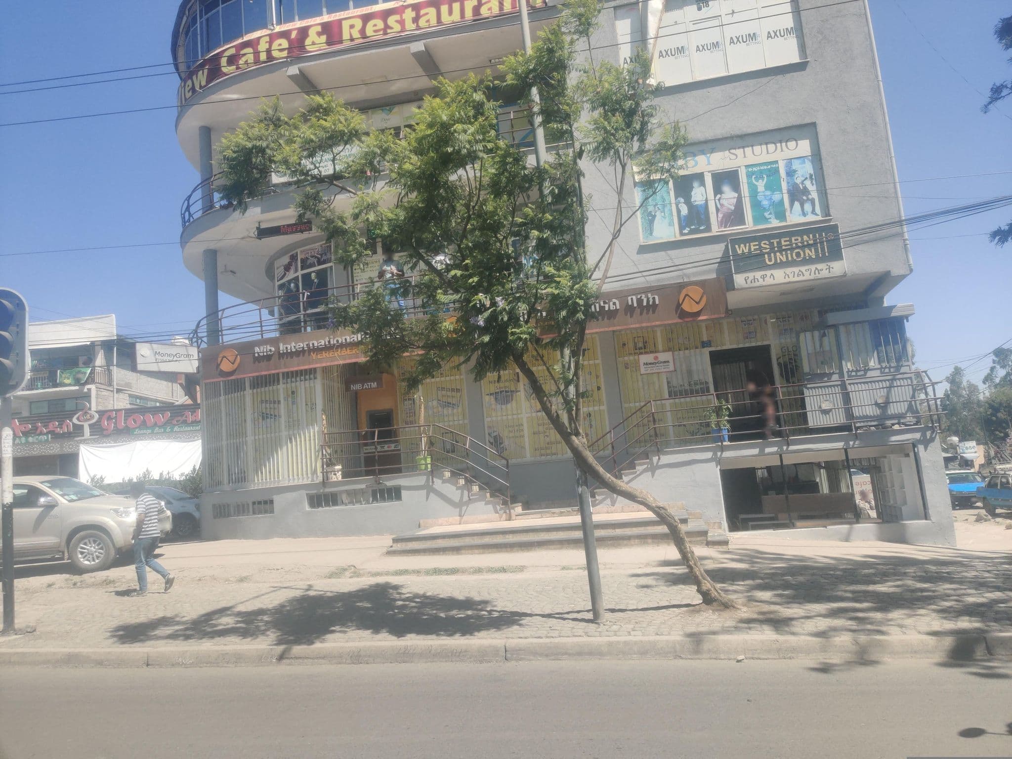 Street view near Negat Hotel, Addis Ababa