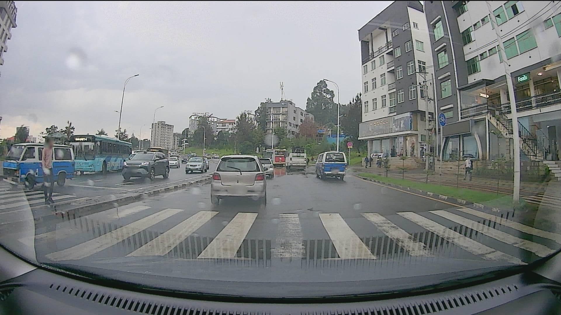 Street view near Green valley, Addis Ababa