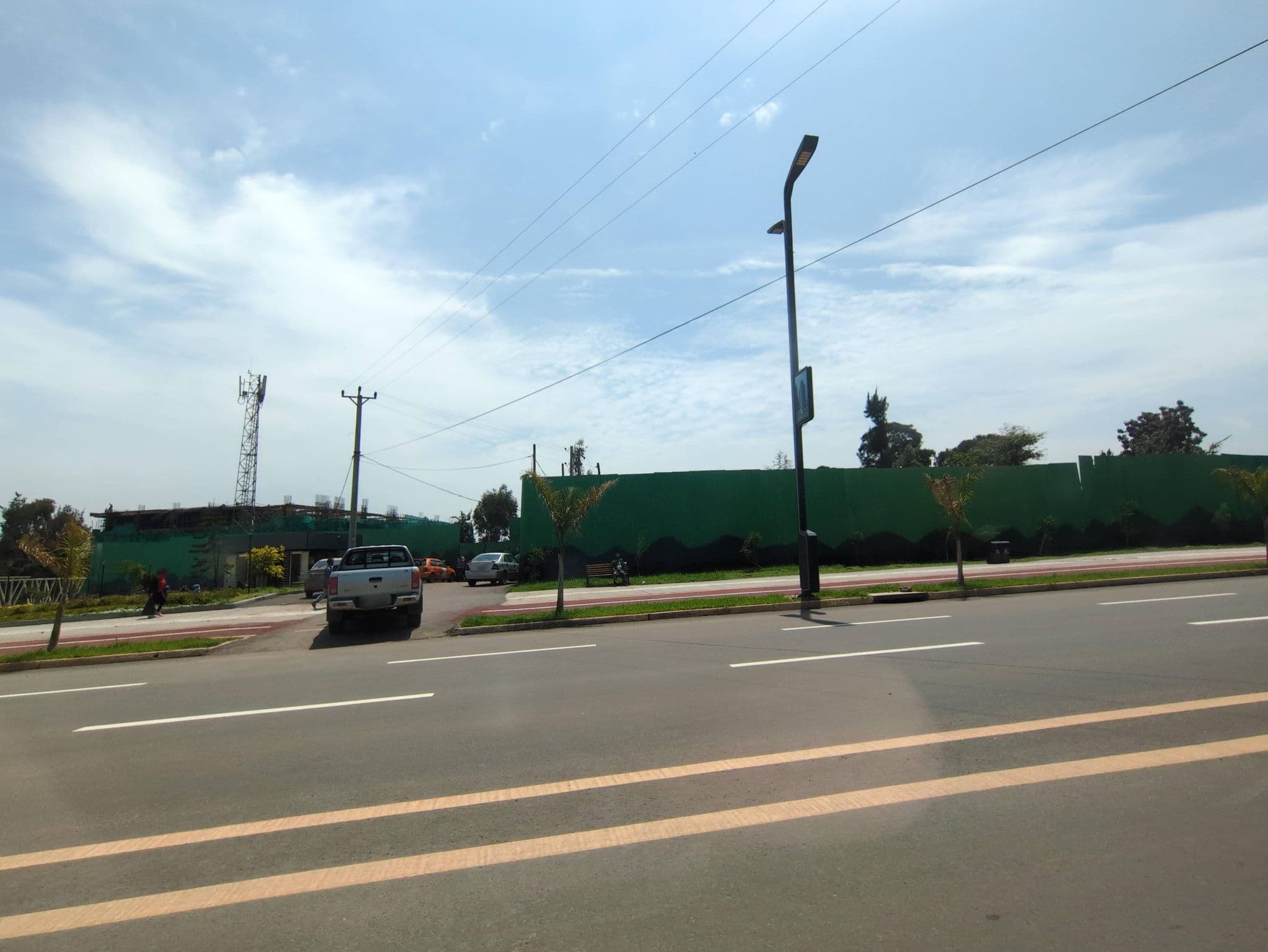 Street view near Edna Addis Hotel, Addis Ababa