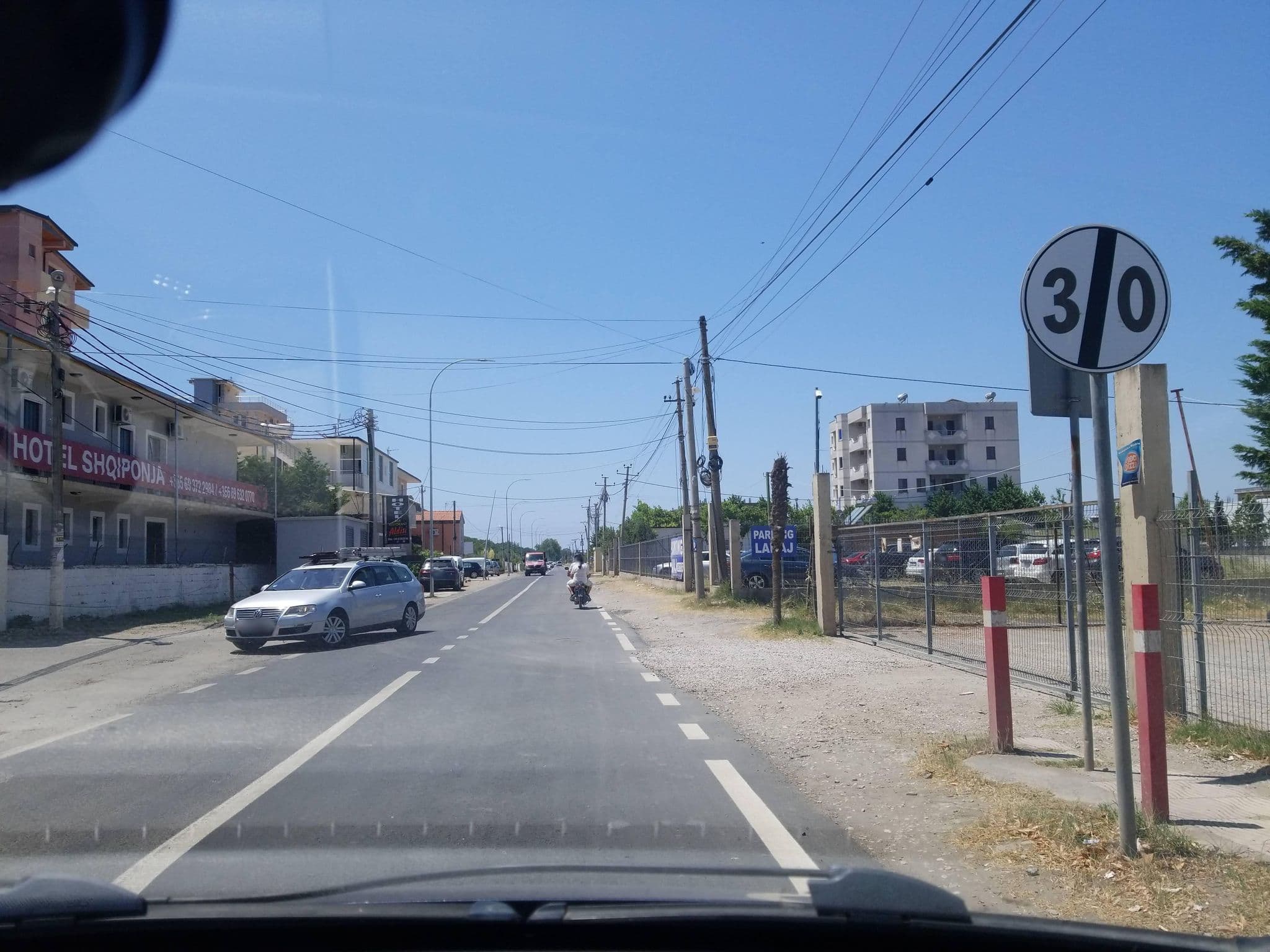 Street view near Hotel Shqiponja, Gjadër, Dajc — © denisju_osm (CC BY-SA · Mapillary)