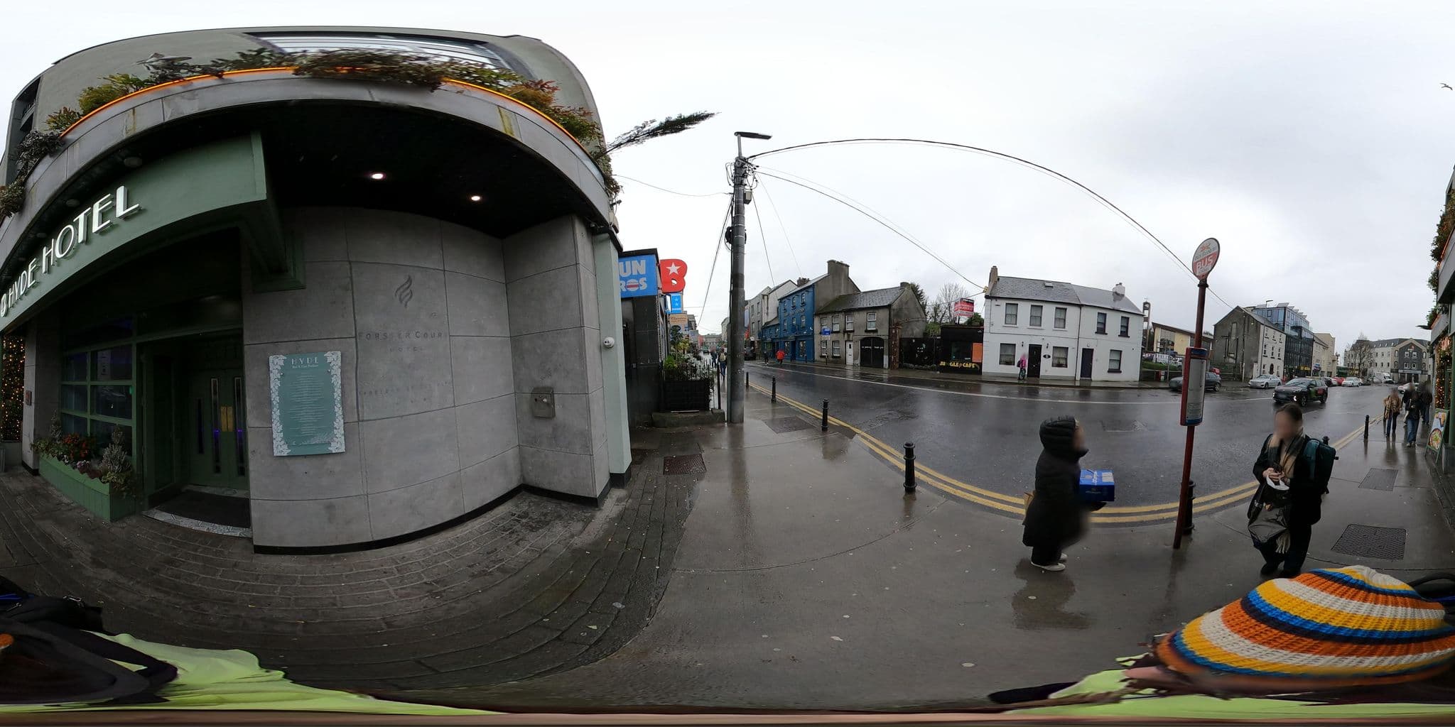 Street view near HYDE Hotel, Galway — © annekaro (CC BY-SA · Mapillary)