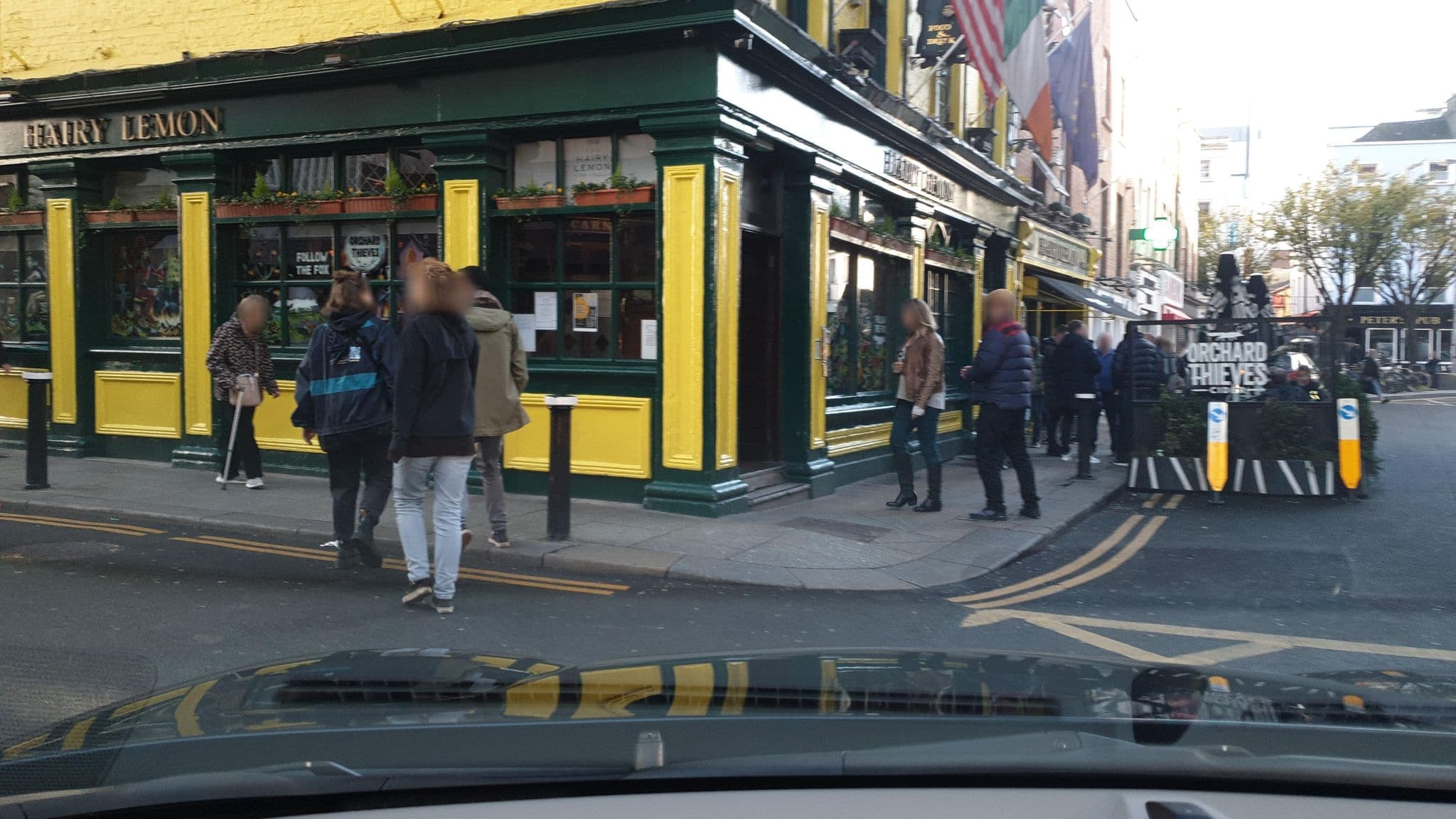 Street view near Drury Court Hotel, Dublin — © yannakis (CC BY-SA · Mapillary)